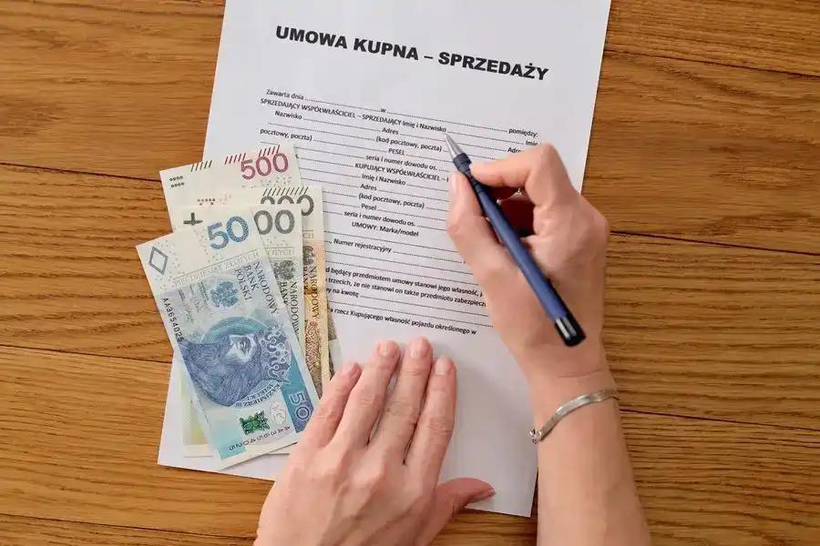 umowa kupna samochodu