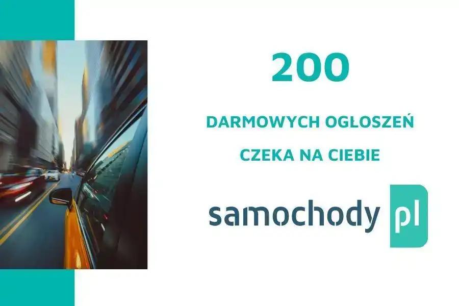 200 darmowych ogłoszeń co miesiąc na dobry start.