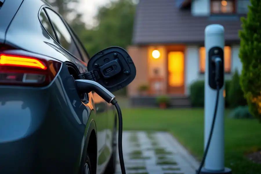 Ładowanie samochodu elektrycznego w domu
