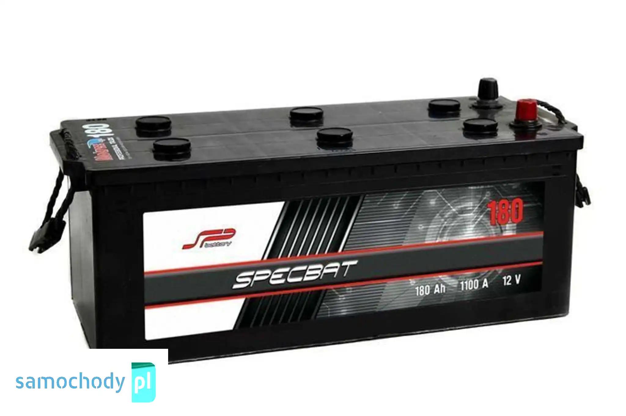 Akumulator SPECBAT 180Ah 1100A EN lewy plus