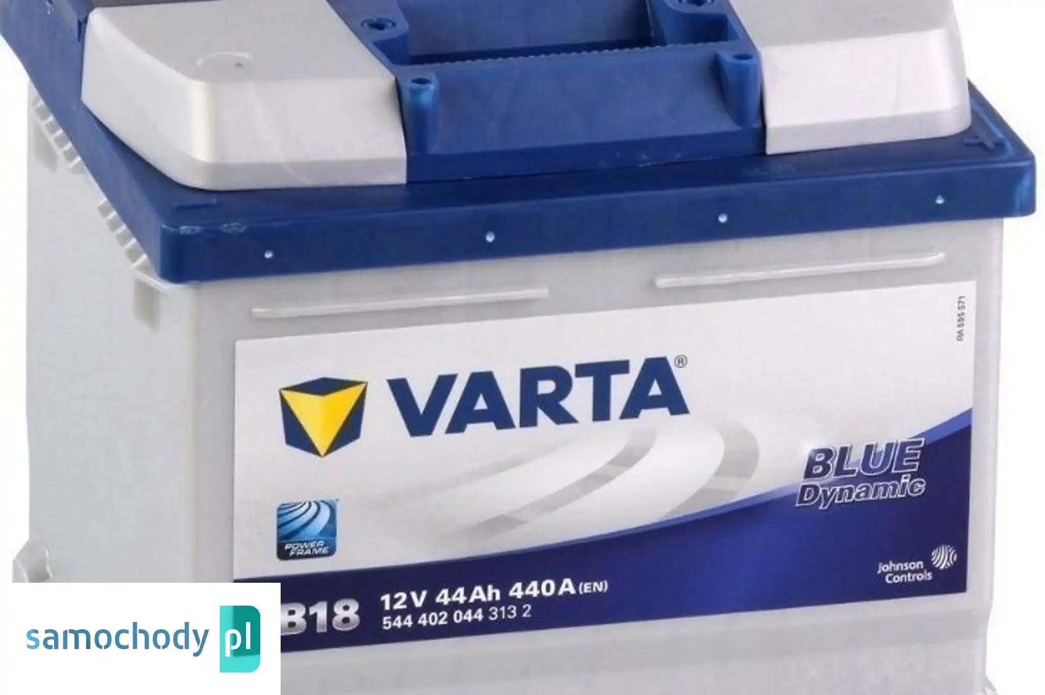 Akumulator VARTA Blue Dynamic B18 44Ah 440A EN