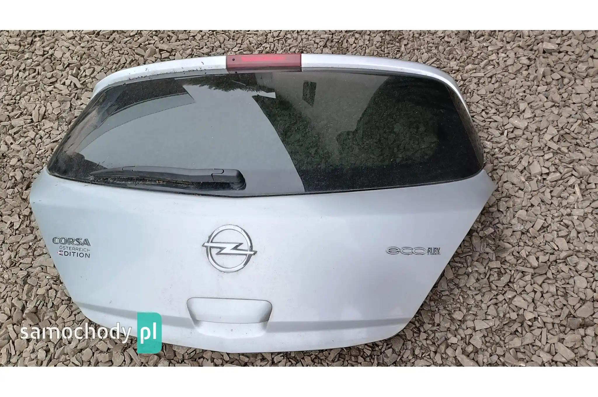 Klapa tył tylna kompletna Opel Corsa D Z176