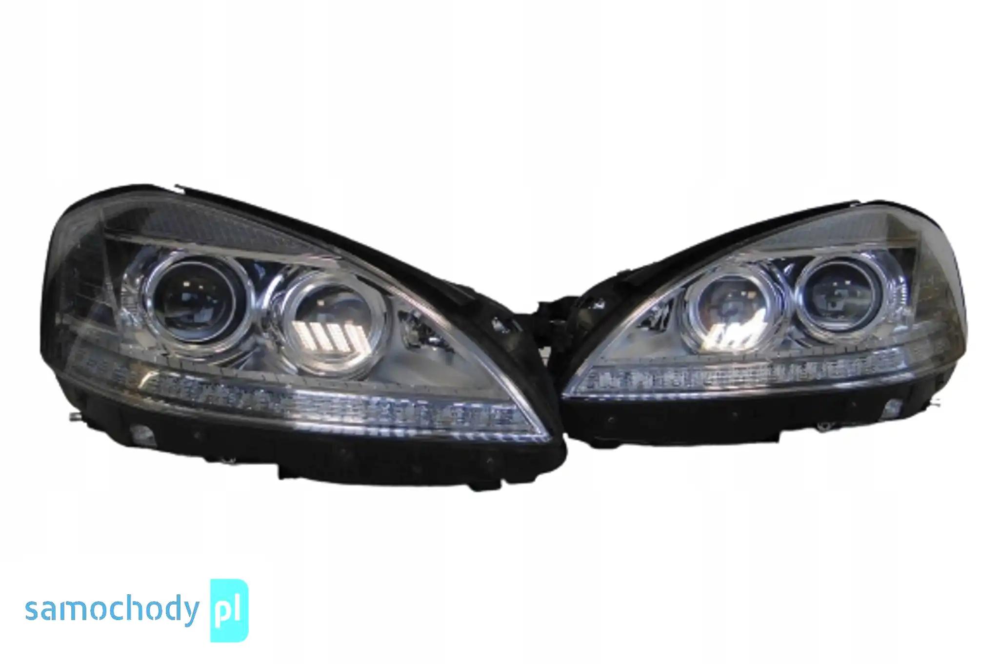 MERCEDES W221 221 LIFT LAMPA LAMPY BI-XENON KAMERA