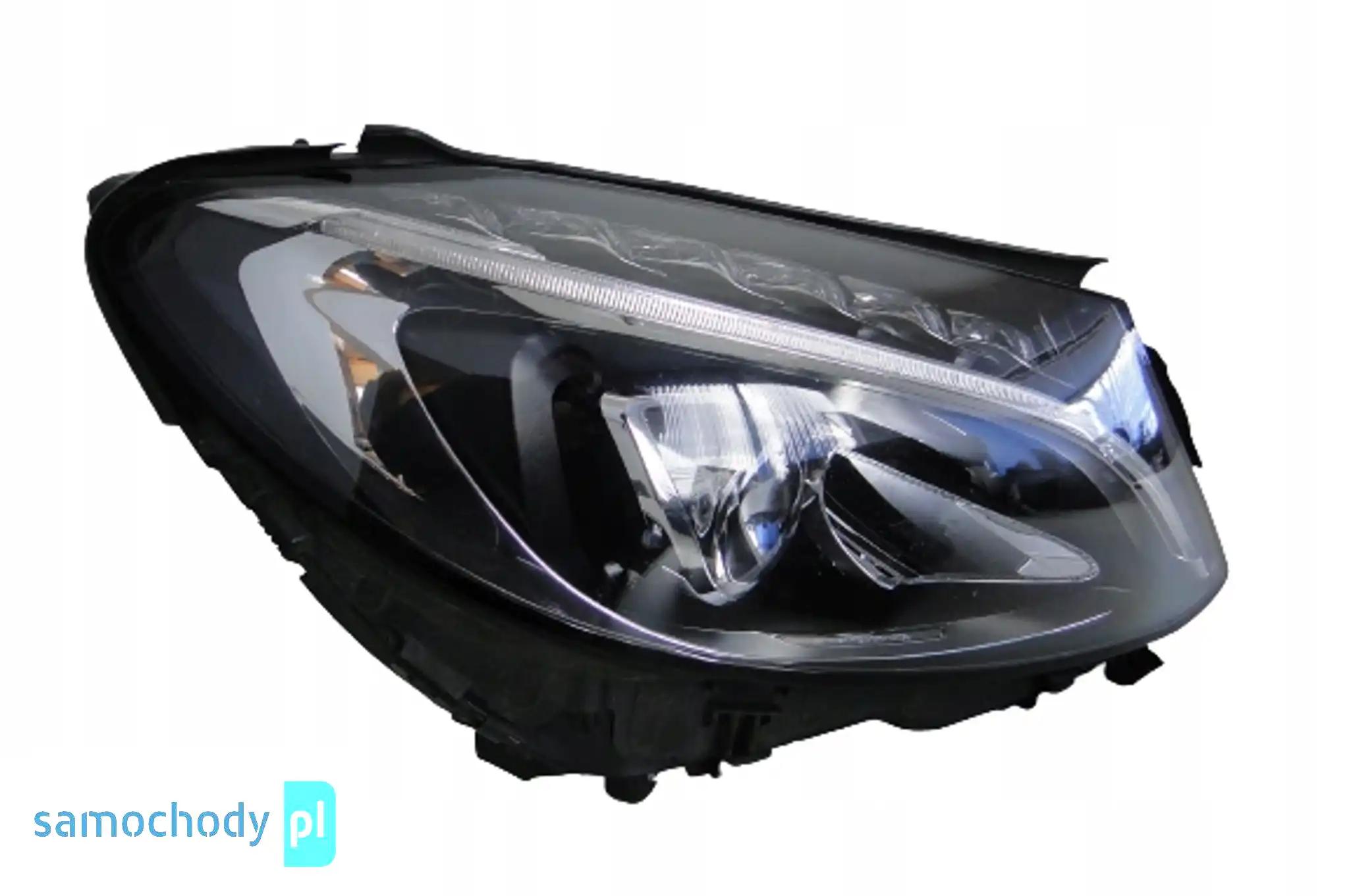 MERCEDES C KLASA 205 W205 LAMPA PRAWA LED HIGH