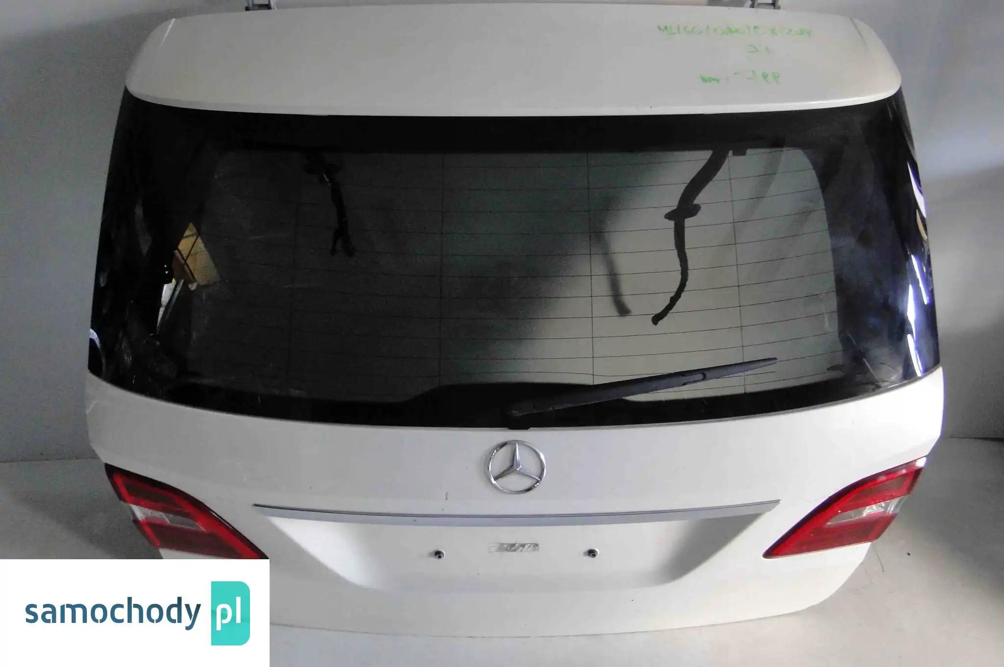 MERCEDES ML W166 166 KLAPA TYLNA ZAMEK BEZ OSŁONY