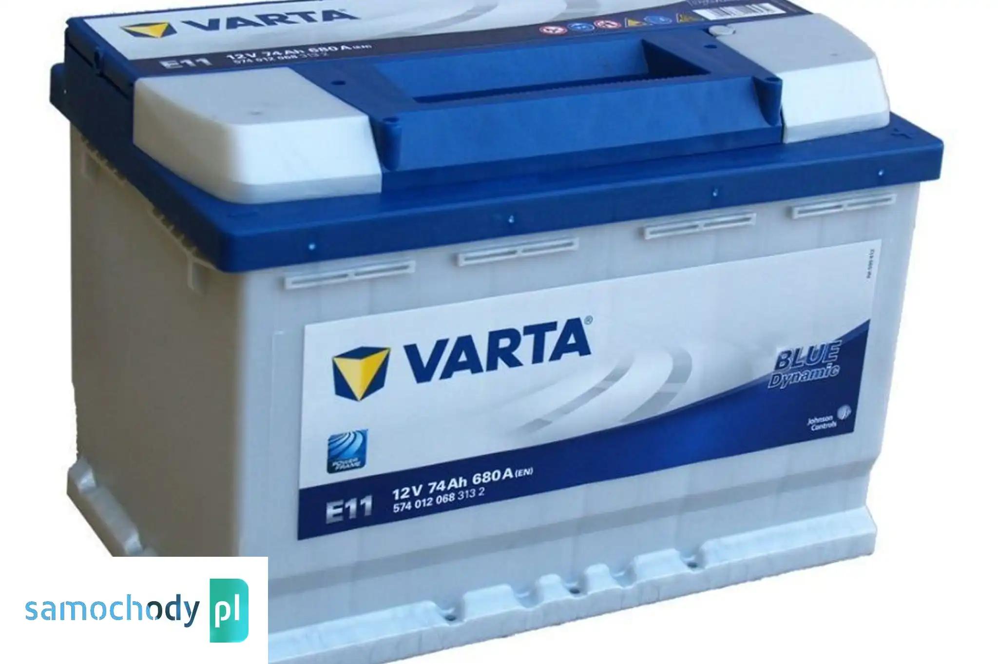 Akumulator VARTA Blue Dynamic E11 74Ah 680A EN