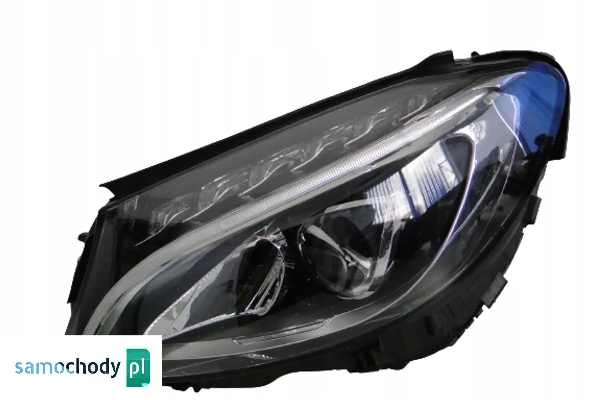 MERCEDES C KLASA 205 W205 LAMPA LEWA LED HIGH