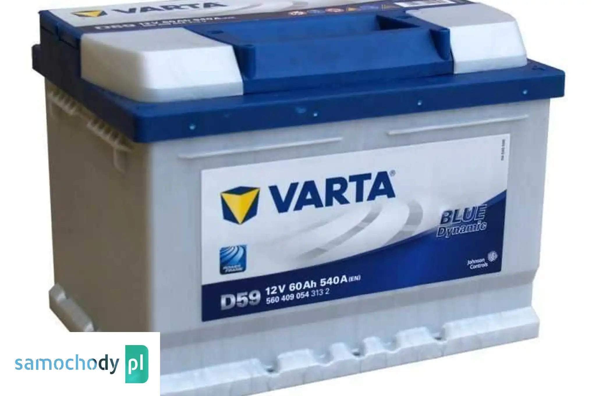 Akumulator VARTA Blue Dynamic D59 60Ah 540A EN