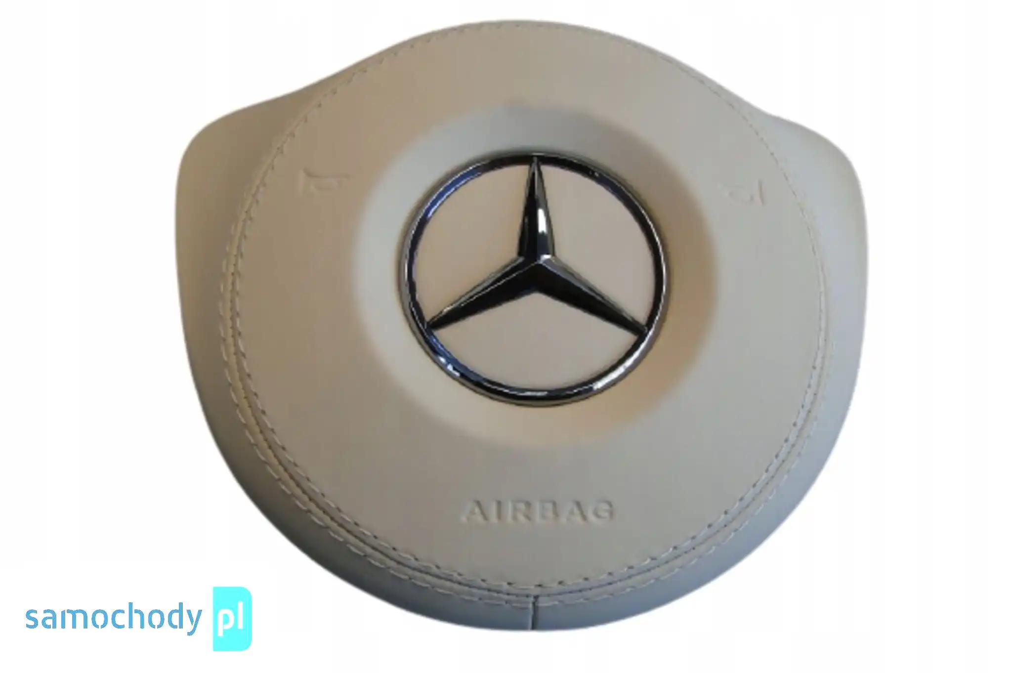 MERCEDES S 222 217 PODUSZKA AIRBAG SKÓRA NOWA