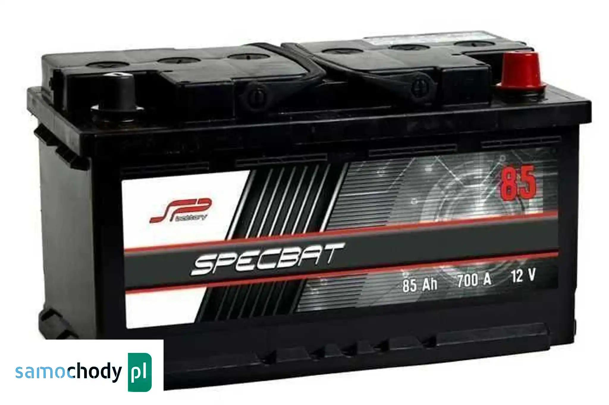 Akumulator SPECBAT 85Ah 700A EN PRAWY PLUS