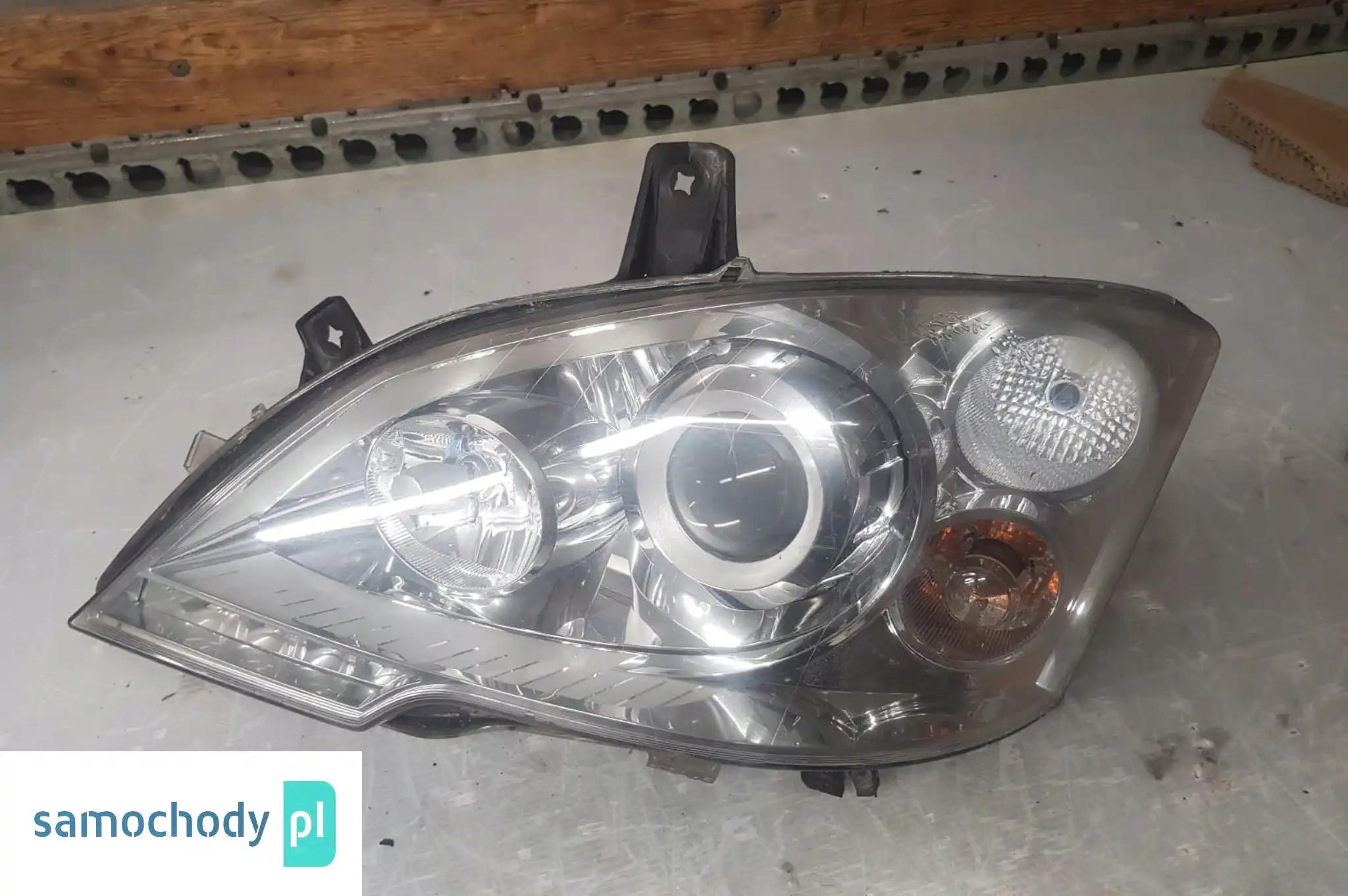 MERCEDES VITO W639 LAMPA LEWY LEWA PRZÓD XENON A6398203061 PRZETWORNICA UK