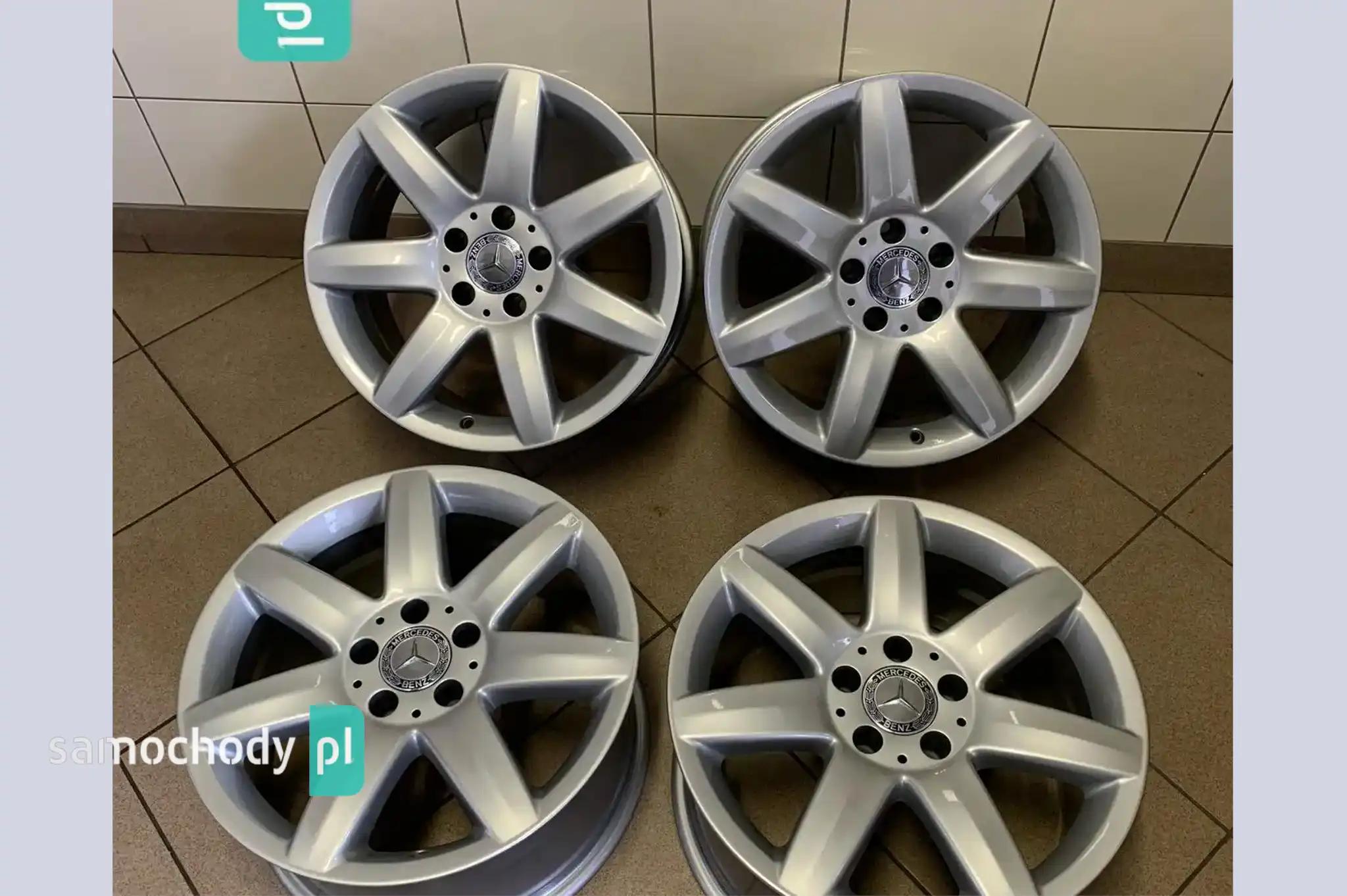 Felgi Mercedes 17' 5x112 ET 35 (SL r230) (świeżo po malowaniu)