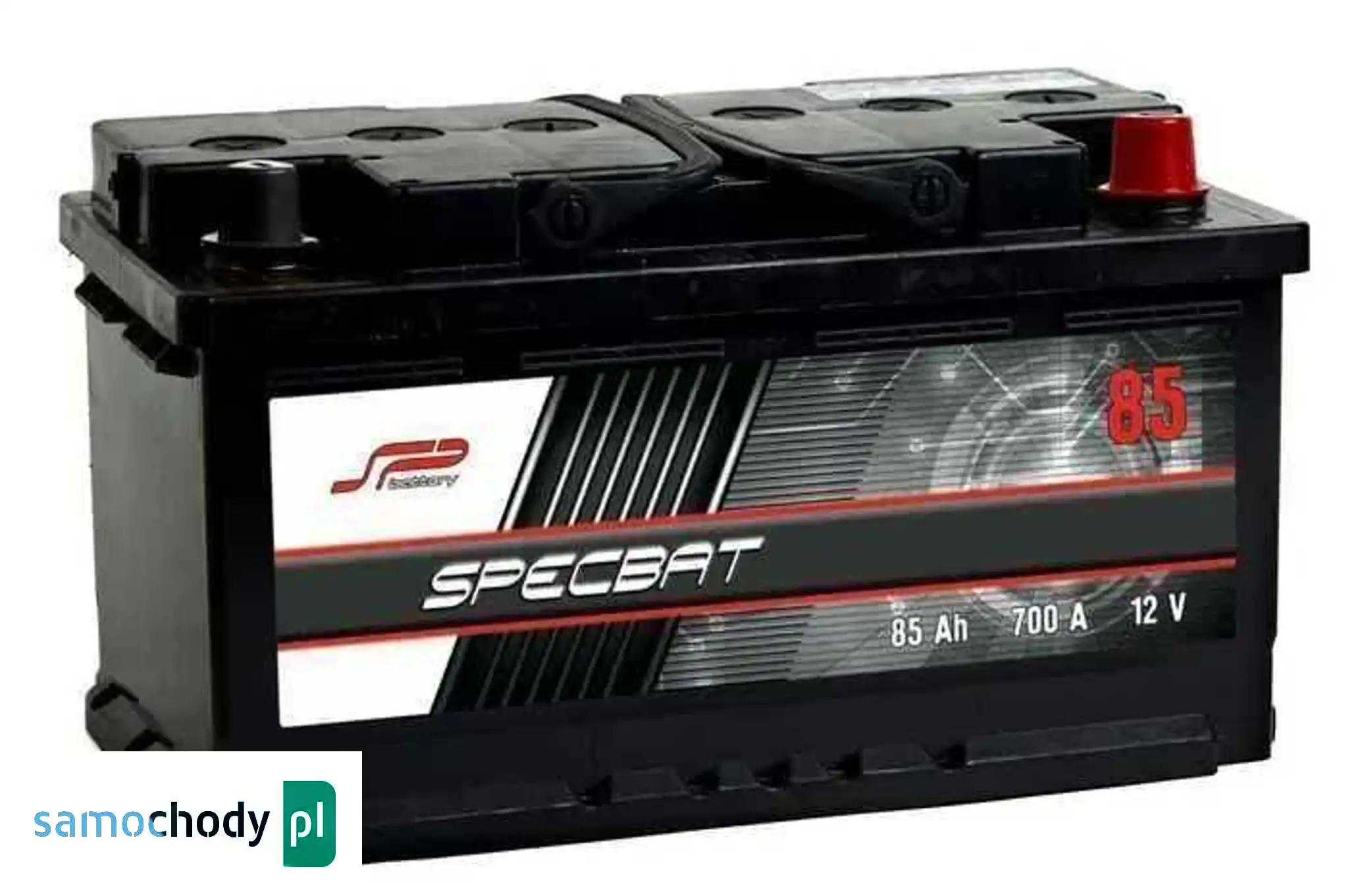 Akumulator SPECBAT 85Ah 700A EN PRAWY PLUS