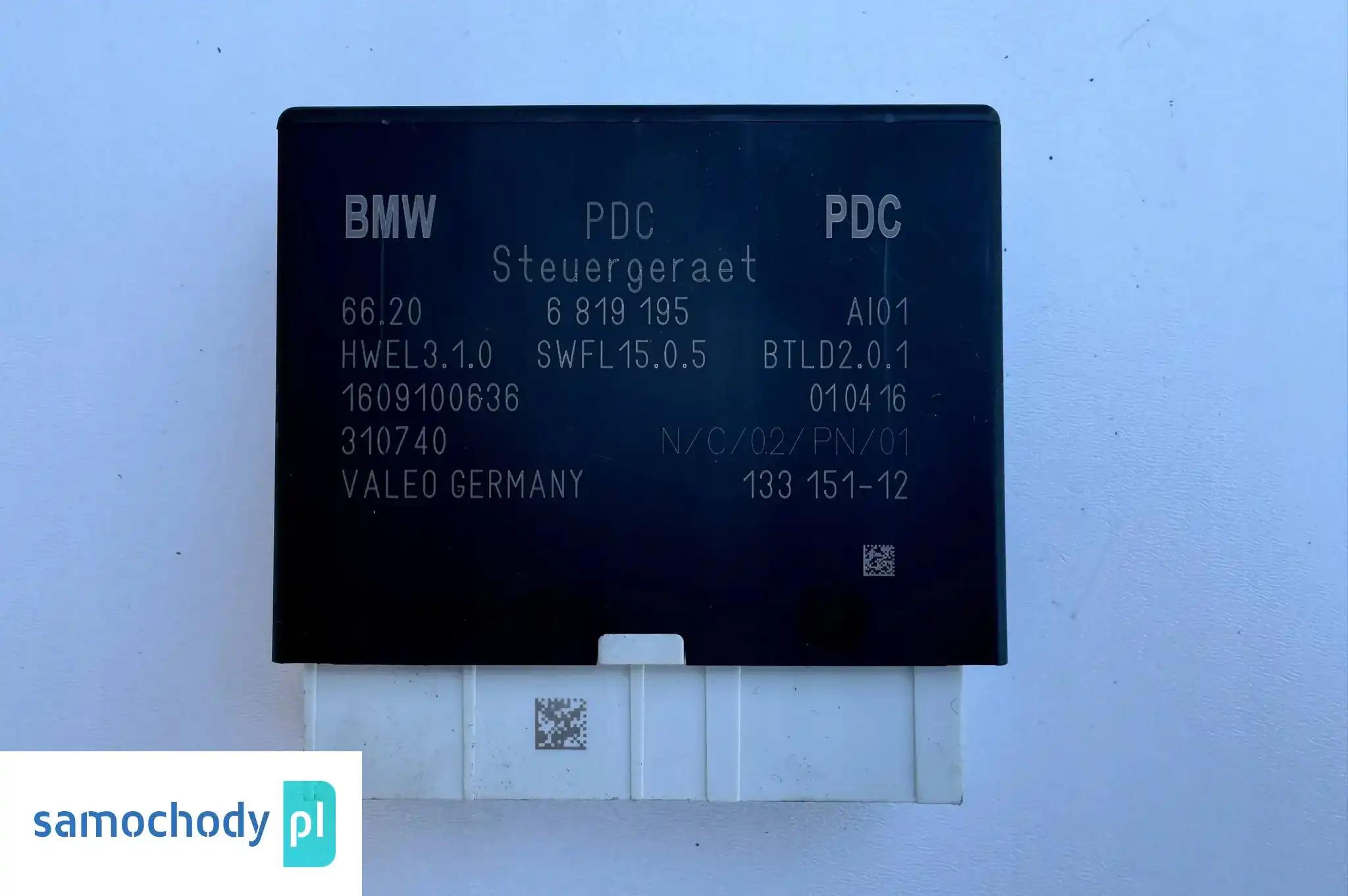 BMW F15 F25 F45 F48 MODUŁ SENSOR PARKOWANIA PDC 6819195