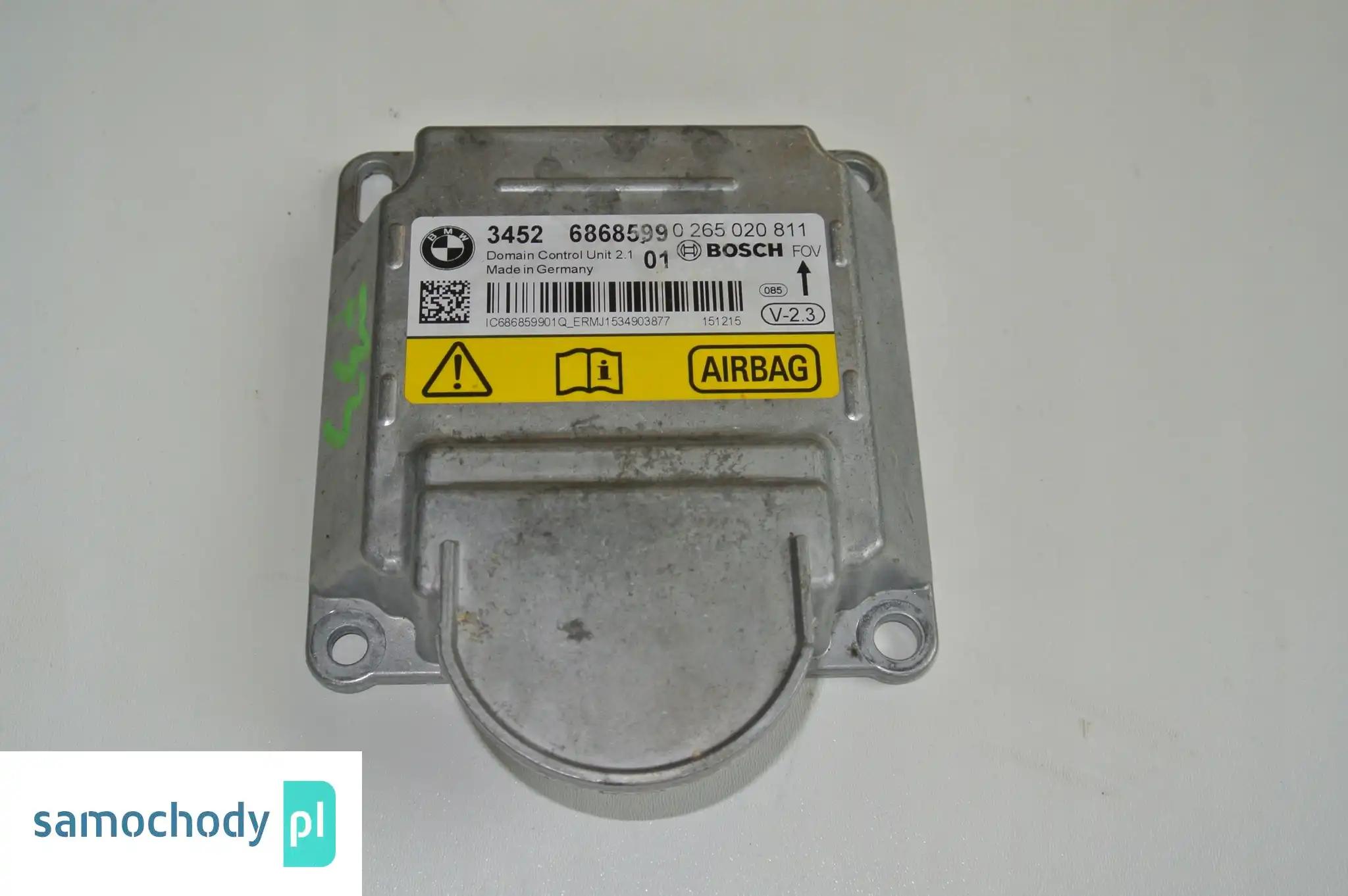 BMW F20 F30 MODUŁ SENSOR AIR BAG 6868599