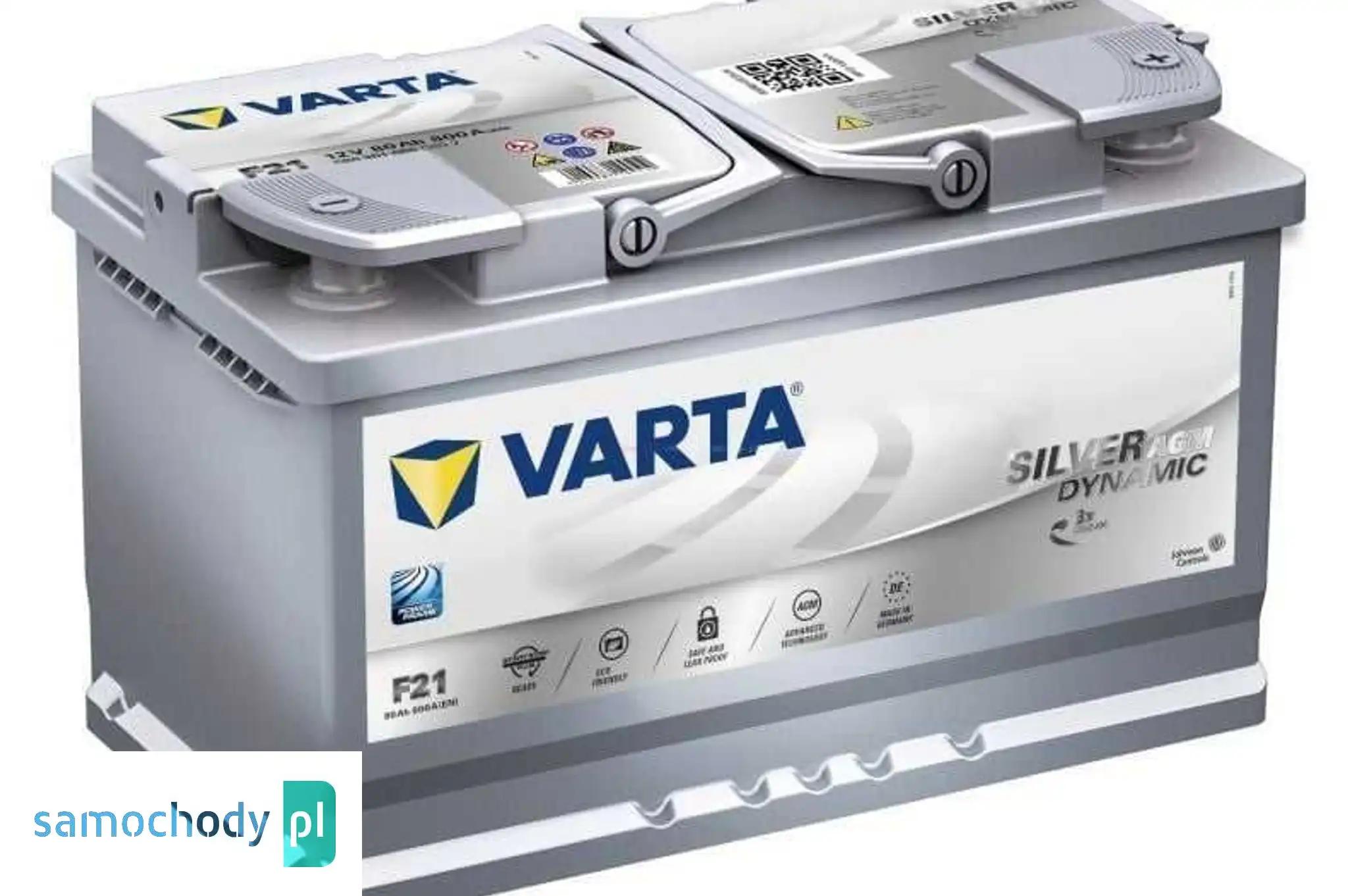 Akumulator VARTA Silver Dynamic AGM 80Ah 800A F21 A6