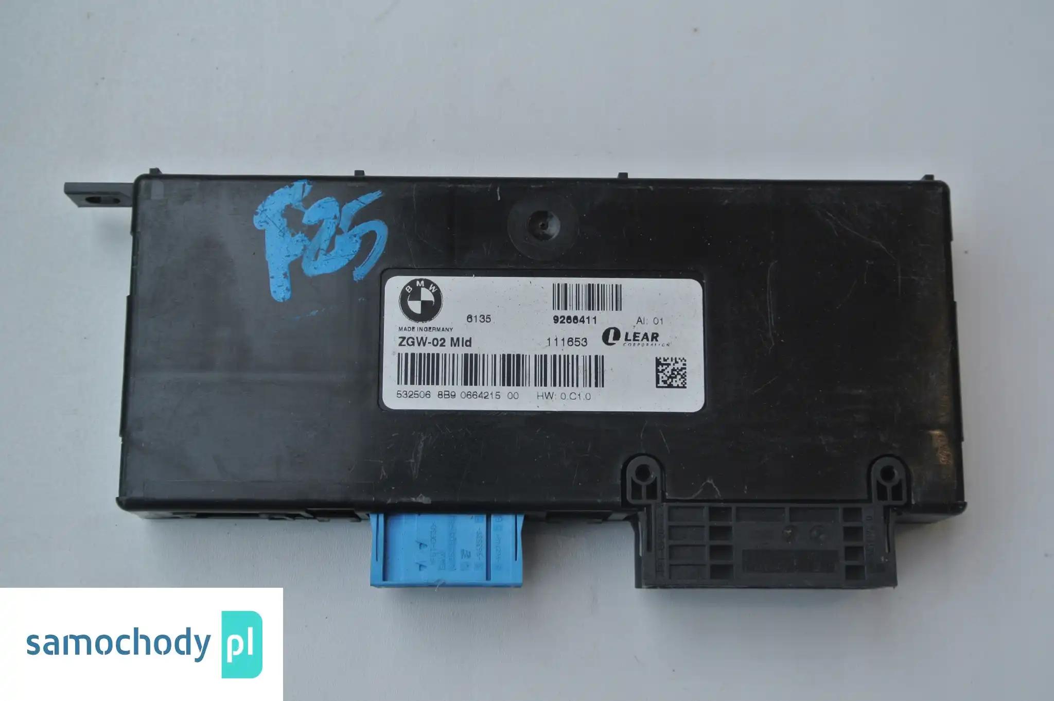 BMW F01 F07 F10 F25 MODUŁ ZGW 9266411