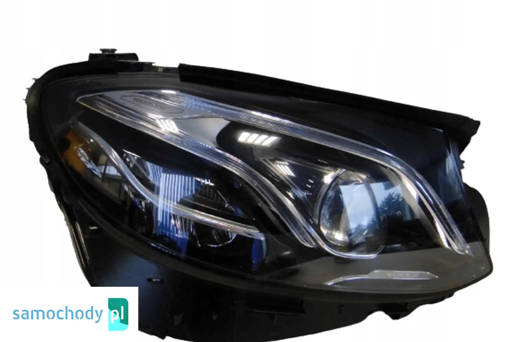 MERCEDES E 213 LAMPA PRAWA LED MULTIBEAM NIEBIESKA