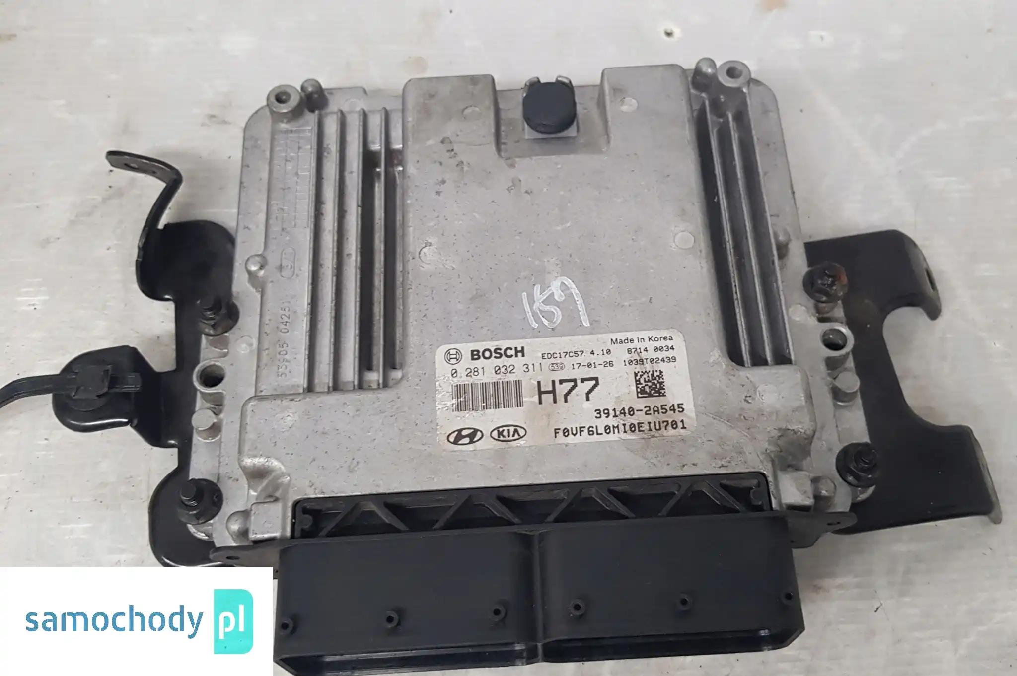 KOMPUTER STEROWNIK SILNIKA HYUNDAI I40 1.7 CRDI 0281032311 39140-2A545 H77