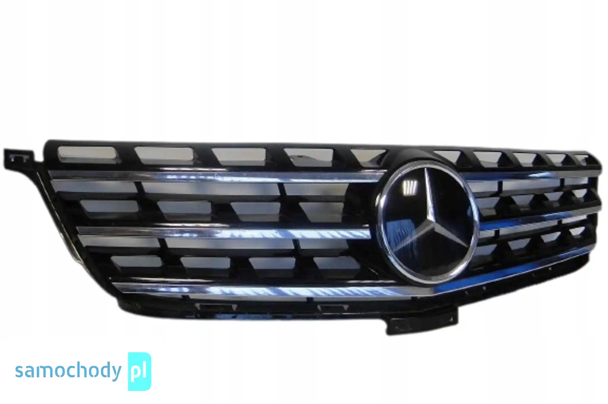 MERCEDES ML W166 166 GRILL ATRAPA NA RADAR CZARNY