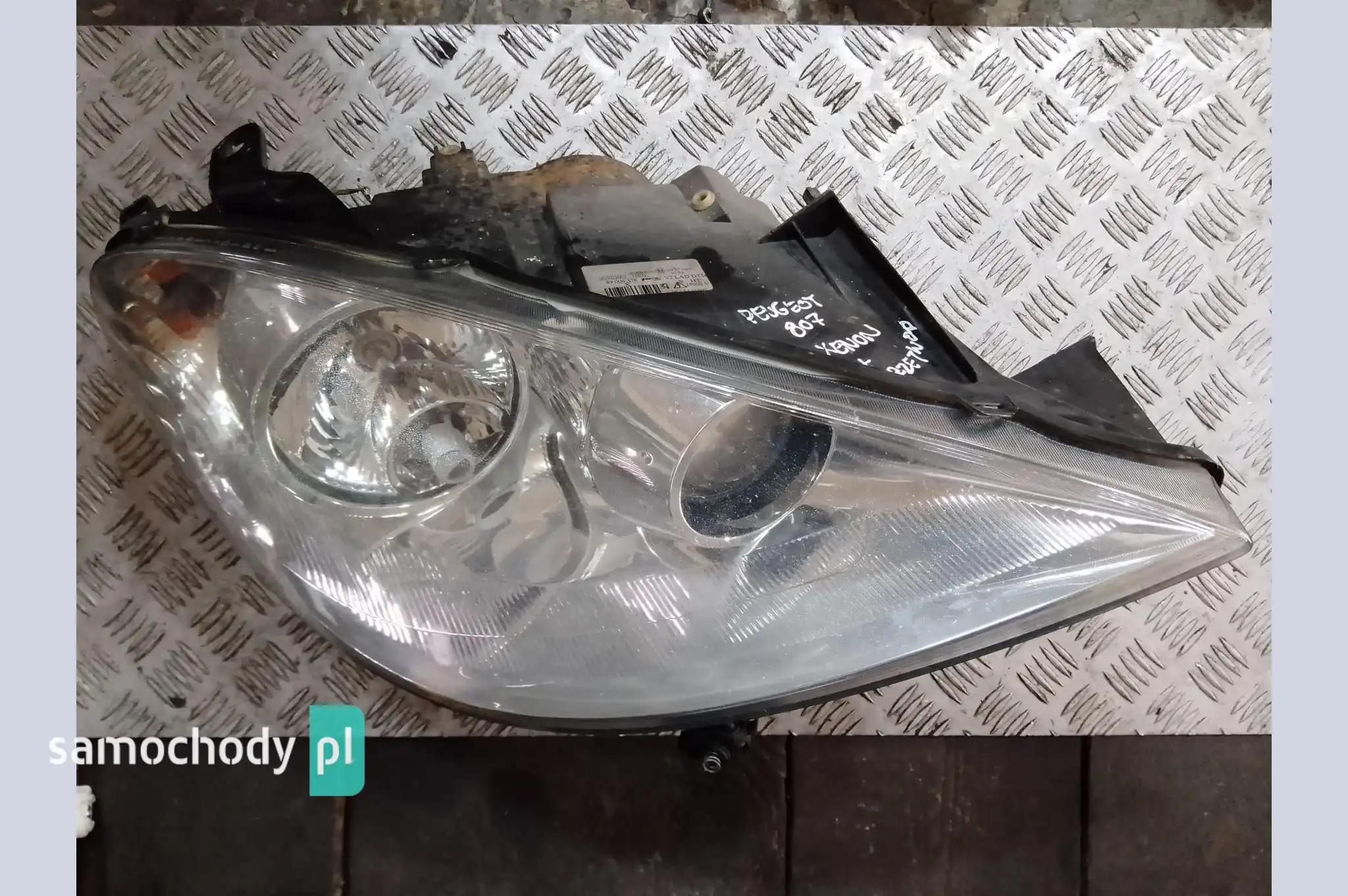 Lampa prawa przednia xenon przetwornica Peugeot 807