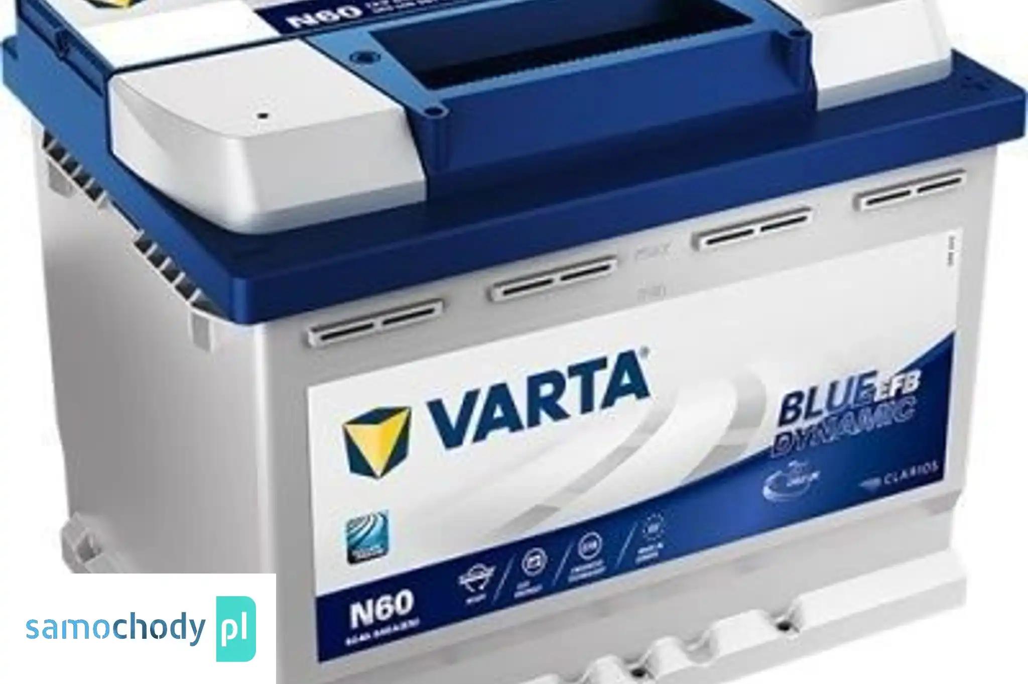 Akumulator VARTA Blue Dynamic EFB START&STOP N60 60Ah