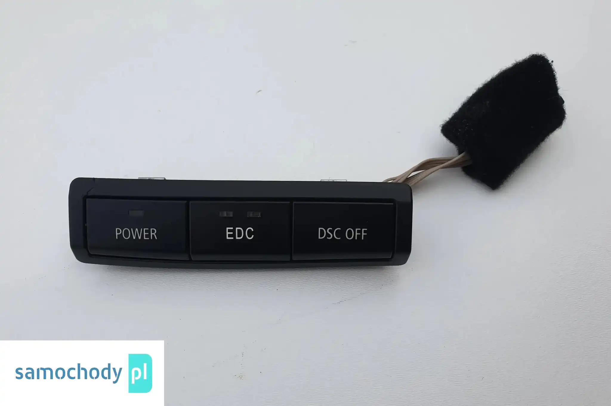 BMW E92 E93 M3 BLOK PRZEŁĄCZNIKÓW EDC 7838633