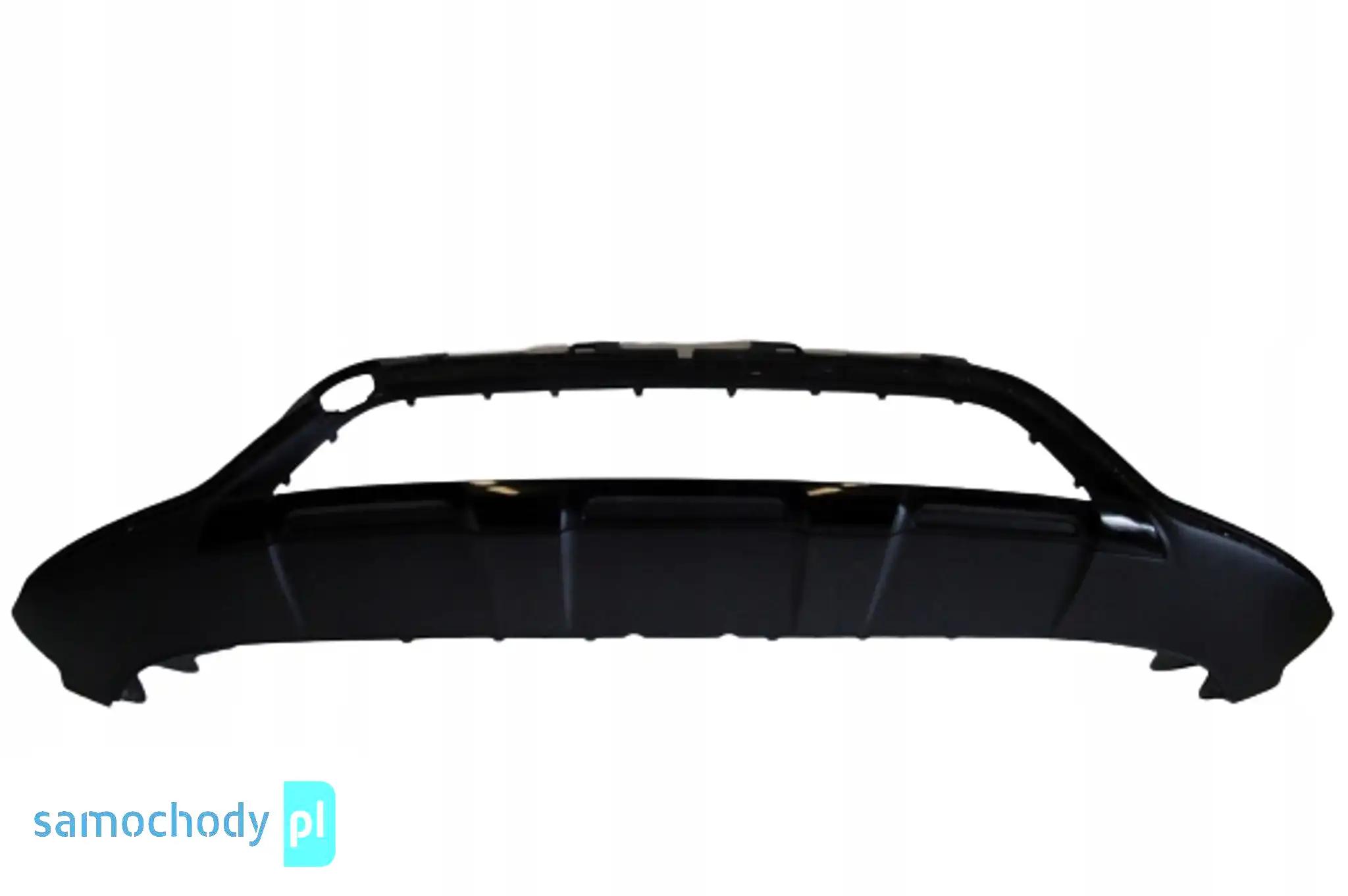 MERCEDES GLS X167 167 NAKŁADKA SPOILER DOLNY W ZDERZAK AMG + LISTWA NIGHT