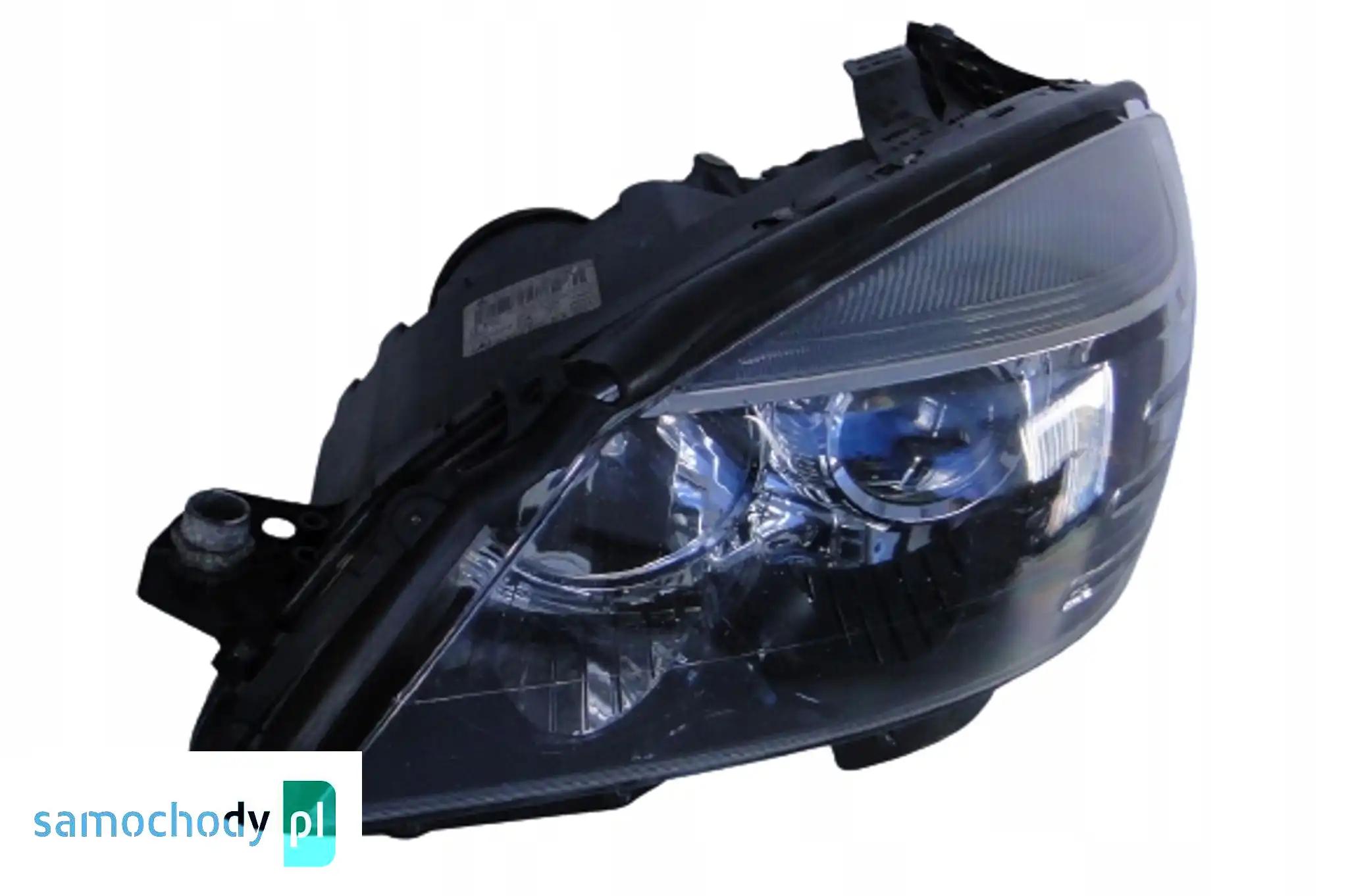 MERCEDES CLC 203 LAMPA ZWYKŁA LEWA SOCZEWKA H7 CZARNA REFLEKTOR LEWY W203