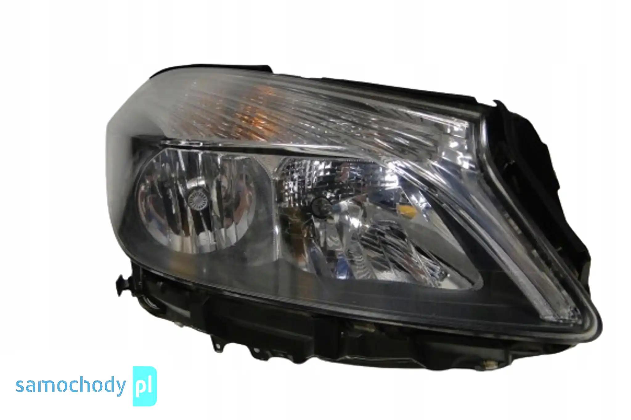 MERCEDES A KLASA 176 W176 LAMPA PRZEDNIA PRAWA ZWYKŁA H7