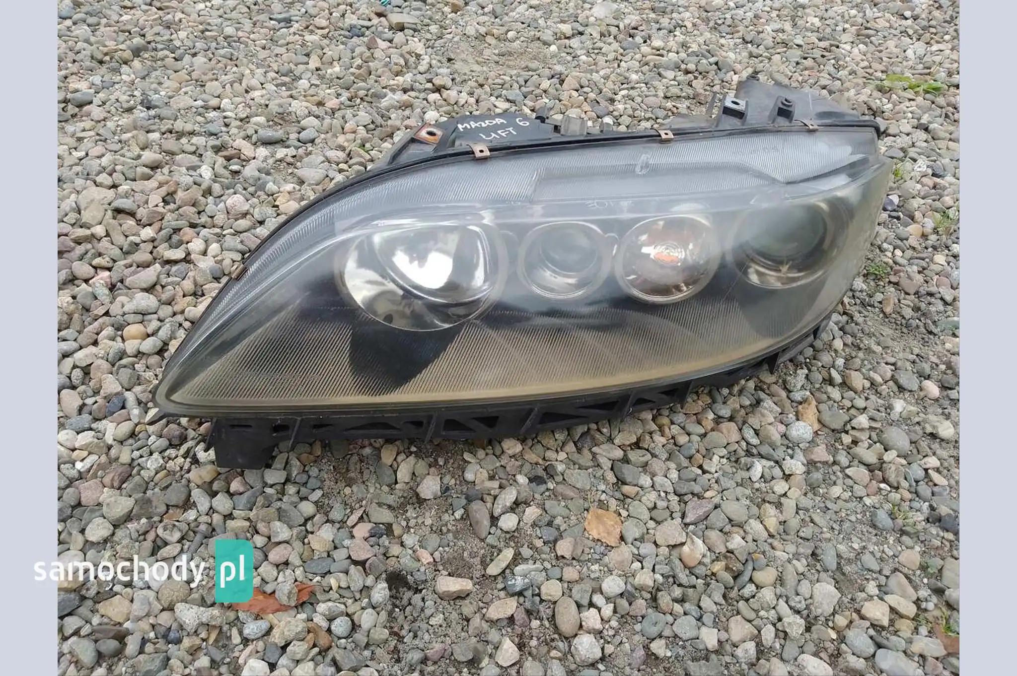 Lampa lewa przednia przód Mazda 6 I GG GY lift