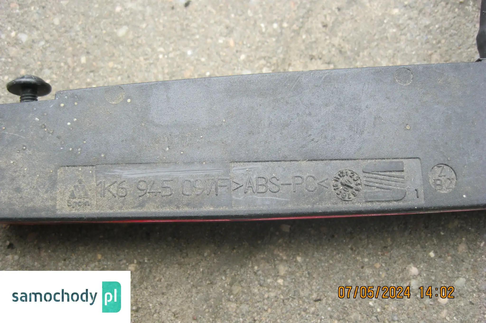 Światło stop stopu Volkswagen GOLF VI GTI 1K6945097F