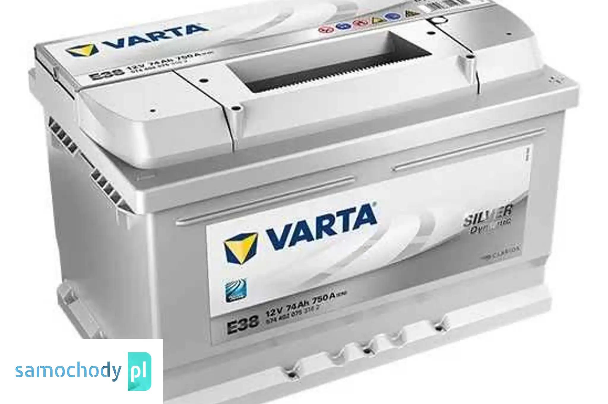 Akumulator Varta Silver Dynamic E38 74Ah/750A