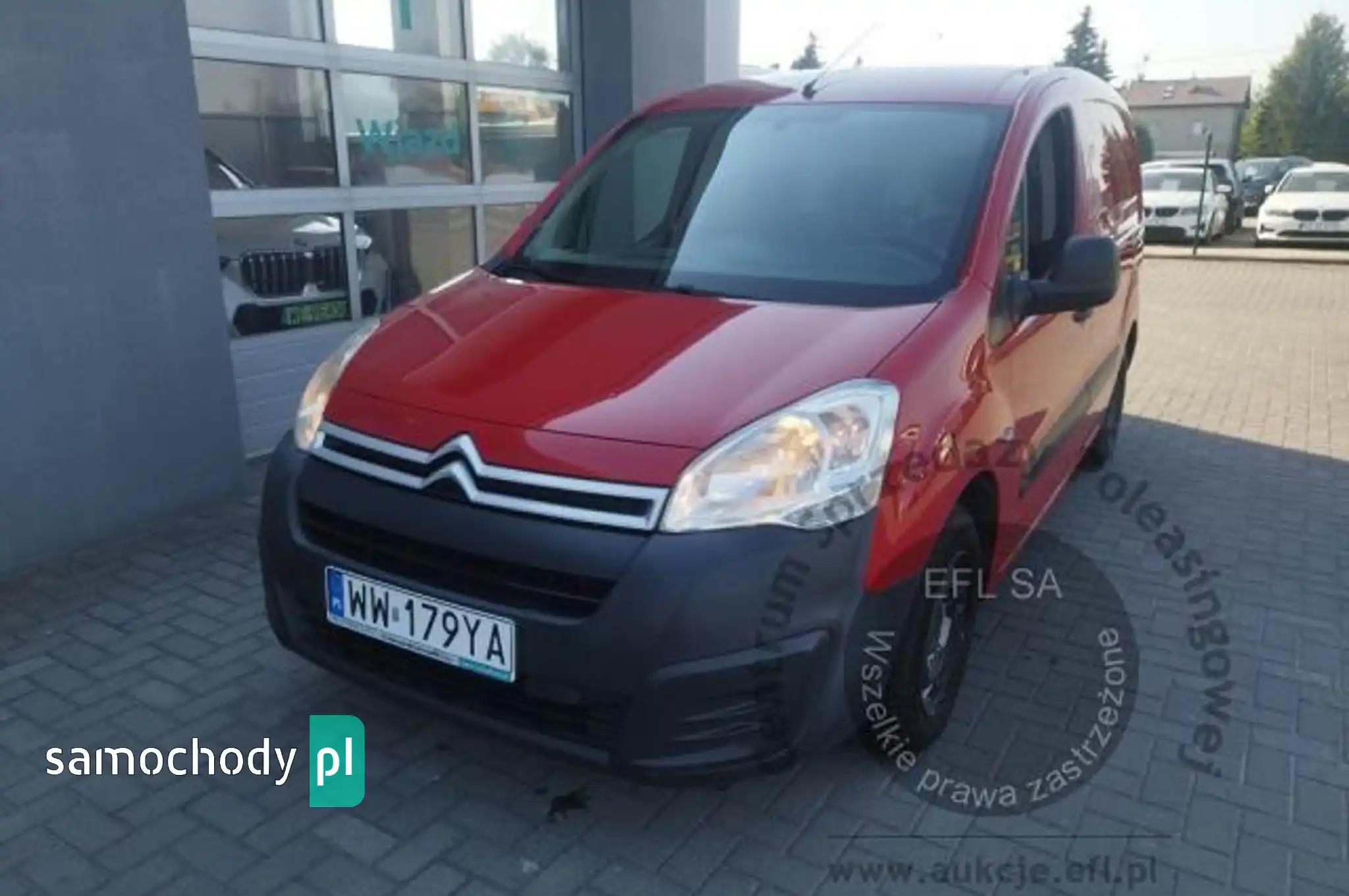 Citroen Berlingo Ciężarowy 2017