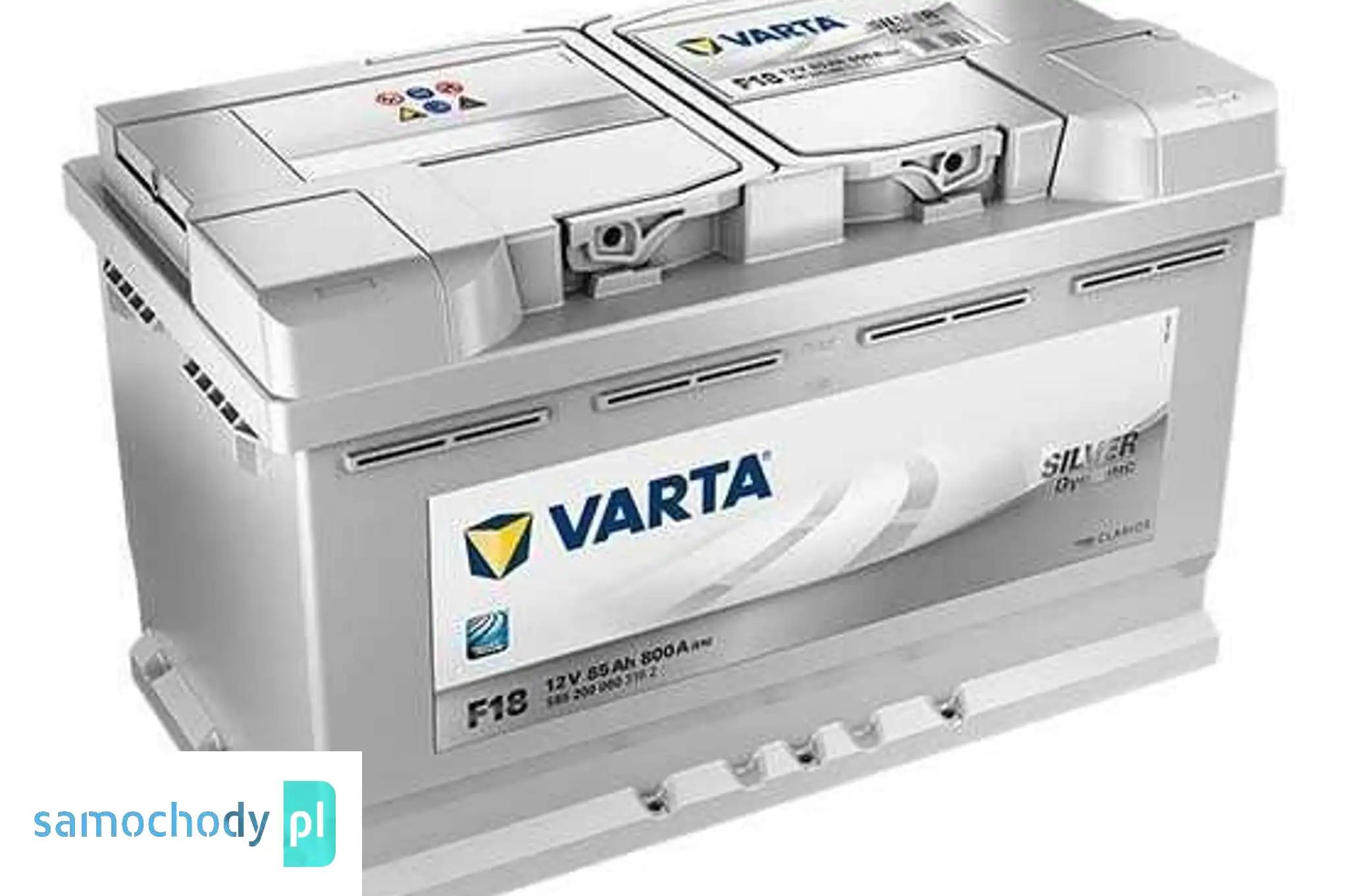 Akumulator VARTA Silver Dynamic F18 85Ah 800A EN