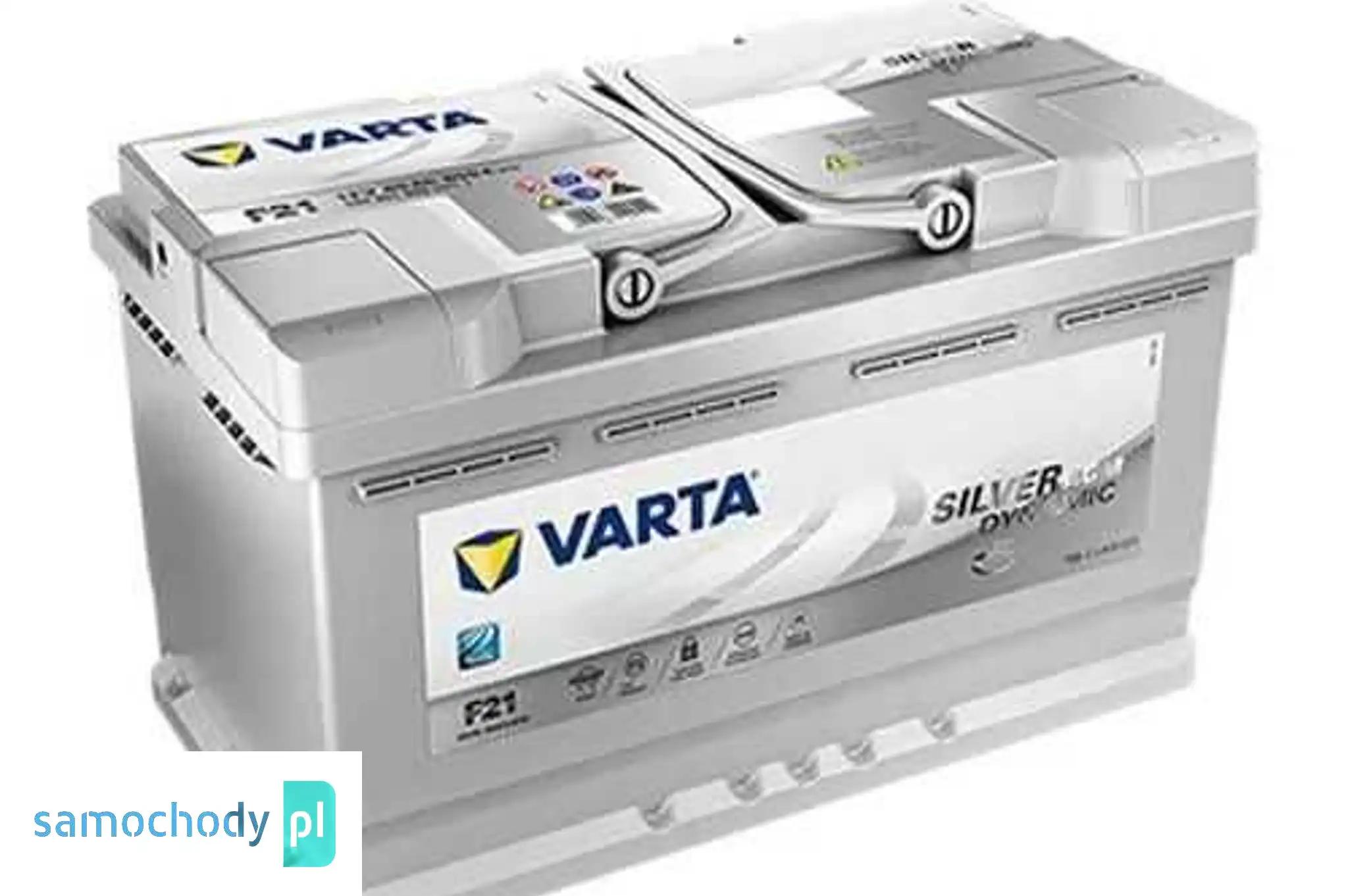 Akumulator Varta Silver Dynamic Agm F21 80Ah/800A