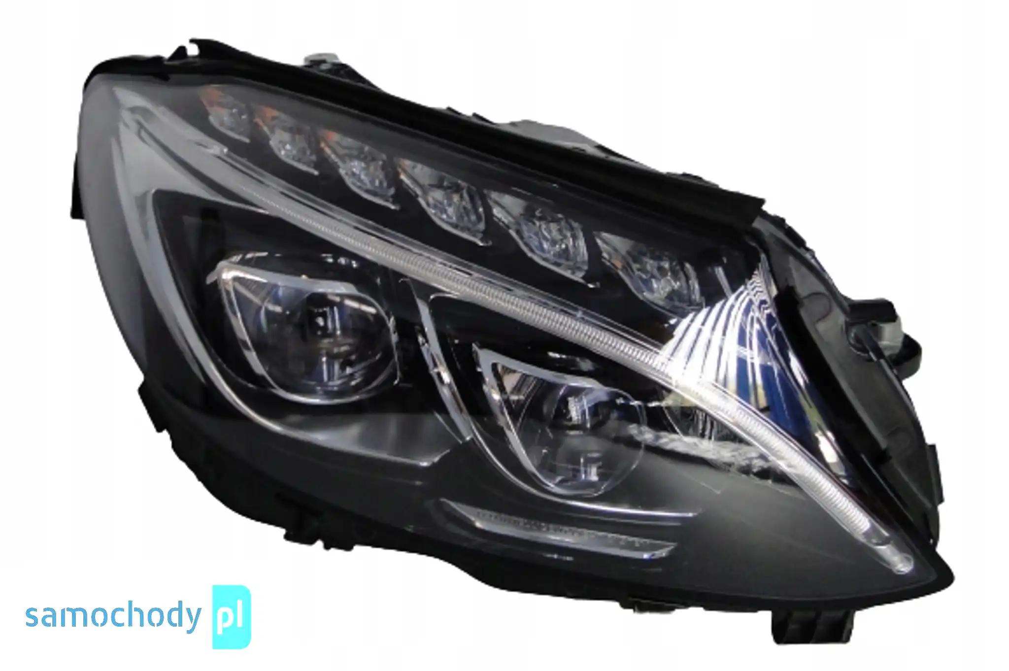 MERCEDES C KLASA W205 205 LAMPA PRAWA LED ILS INTELLIGENT LIGHT SKRĘTNA