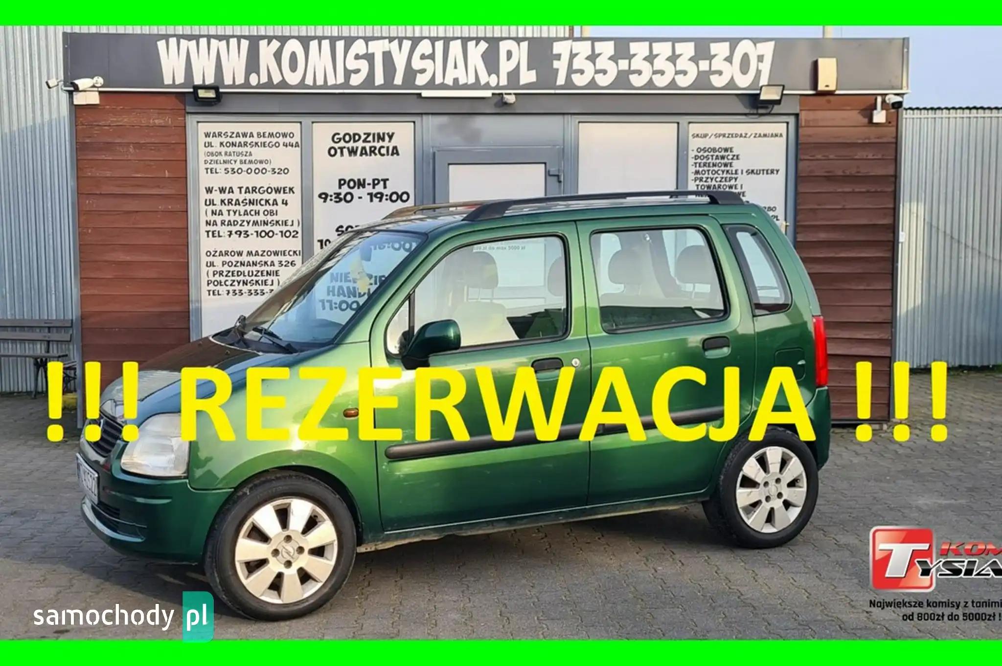 Opel Agila Minivan 2000