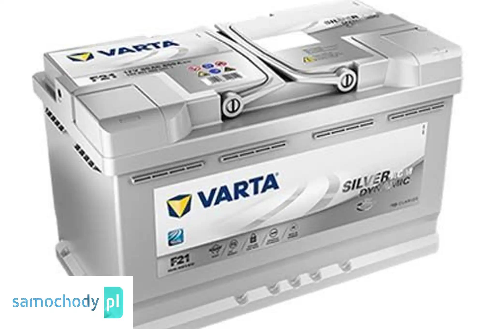 Akumulator VARTA Silver Dynamic AGM 80Ah 800A F21 A6