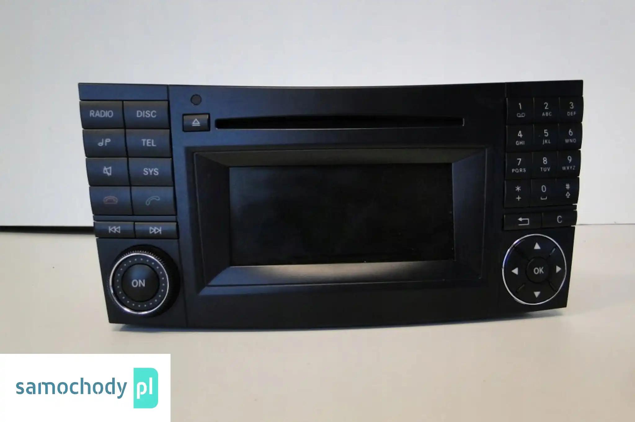 MERCEDES E KLASA W211 RADIO NAWIGACJA A2118705894