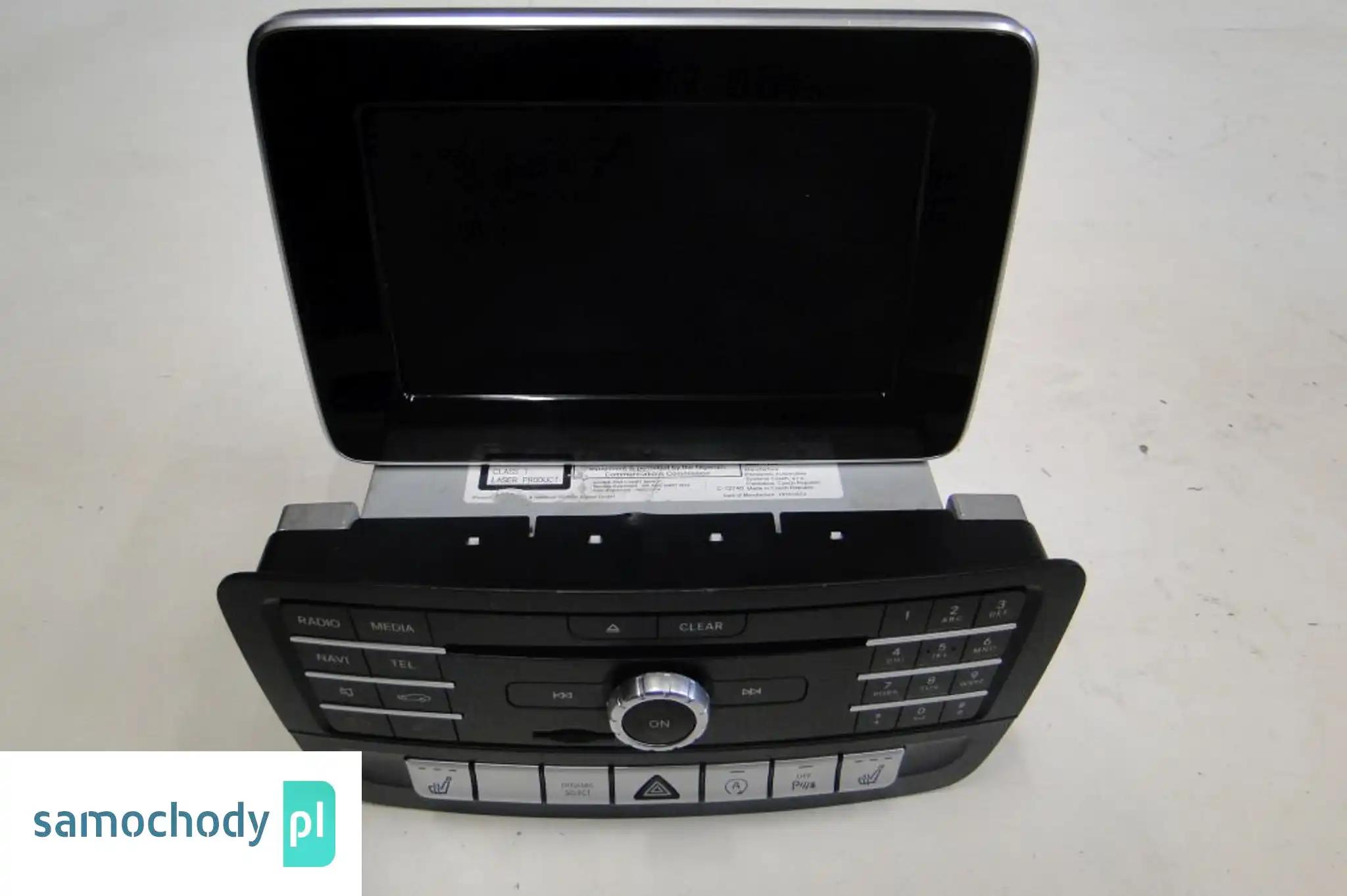 MERCEDES 246 MONITOR A2469007314 RADIO A2469009916