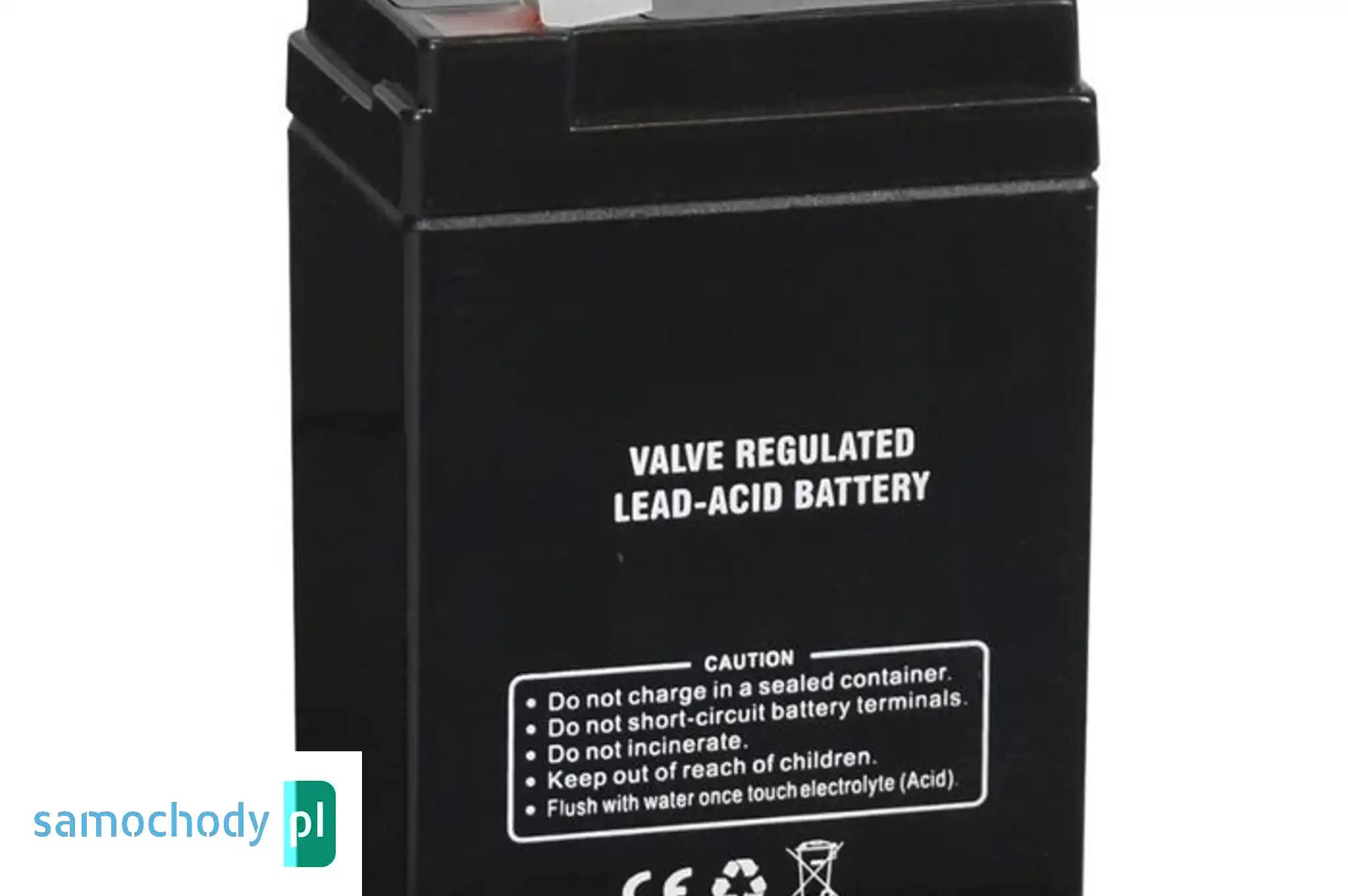 Akumulator GROM AGM CP6-4.5 6V 4.5Ah
