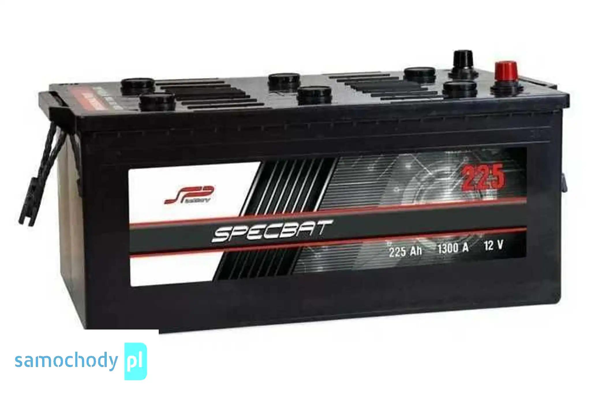 Akumulator SPECBAT 225Ah 1300A EN lewy plus