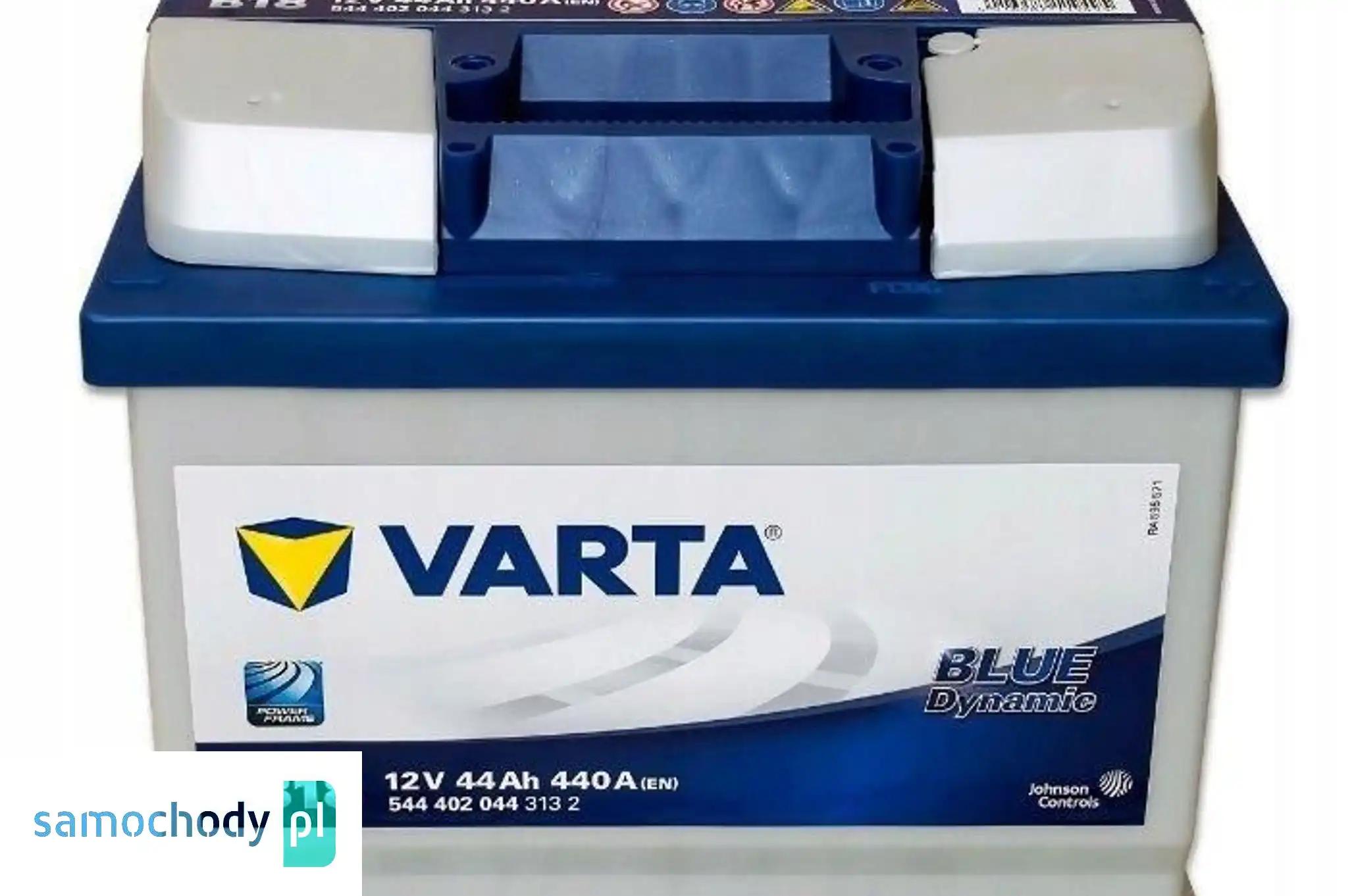 Akumulator VARTA Blue Dynamic B18 44Ah 440A EN