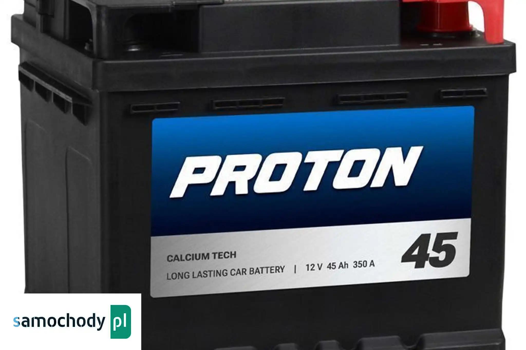 Akumulator PROTON 45Ah 350A EN PRAWY PLUS