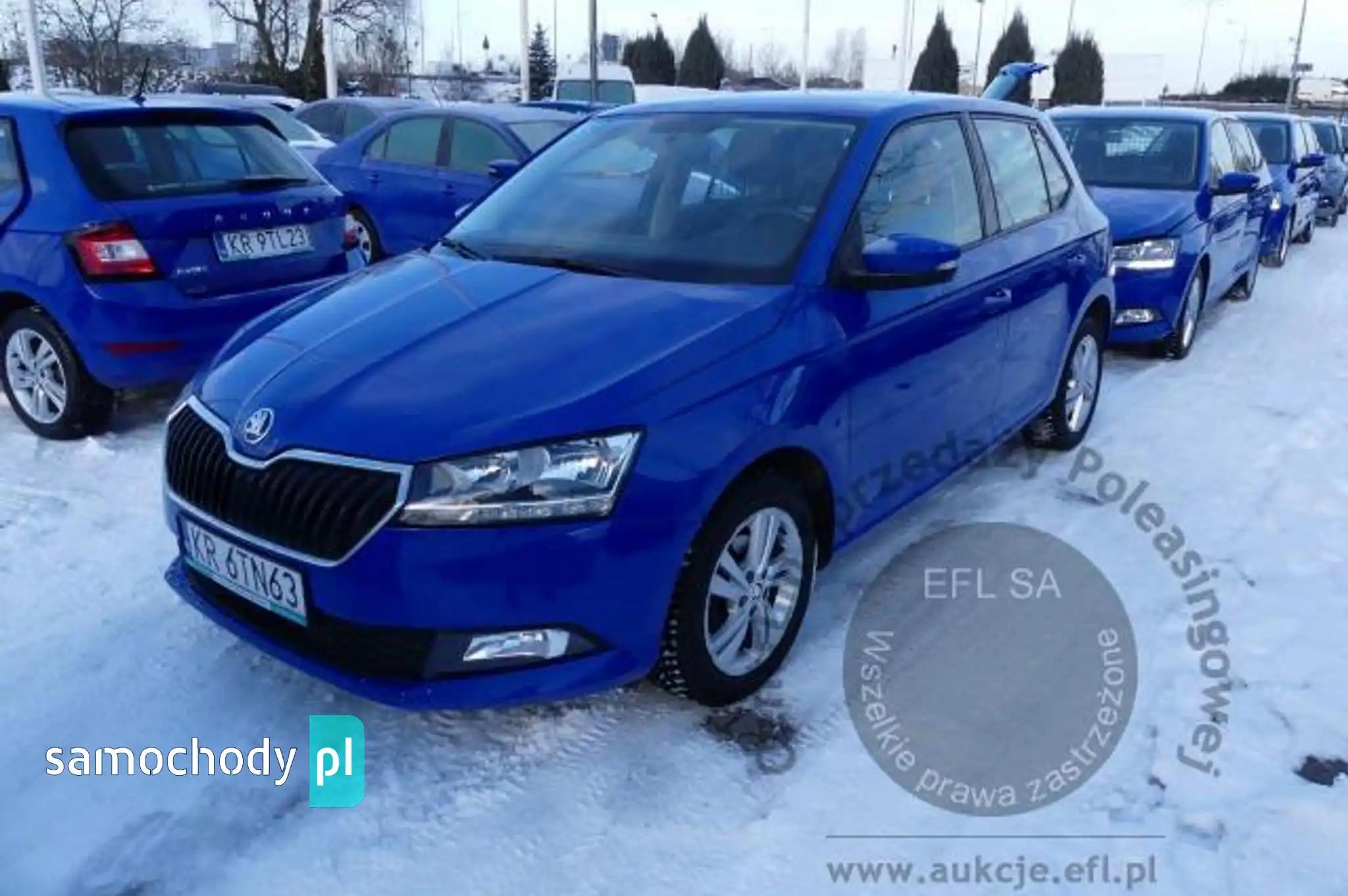 Skoda Fabia Practik SAMOCHÓD CIĘŻAROWY 2020