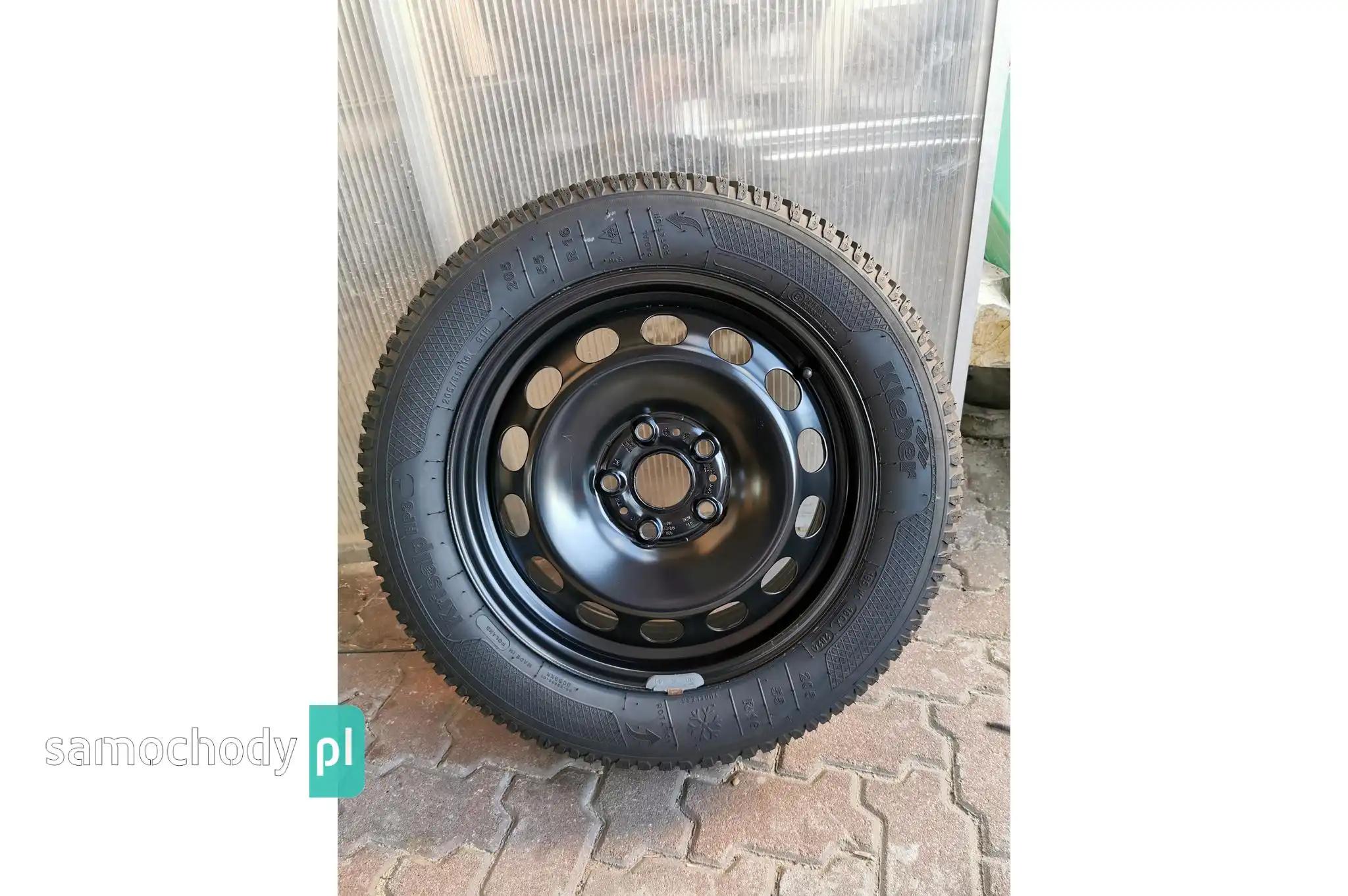 VW komplet kół zimowych nowe felgi i opony 205/55 R16