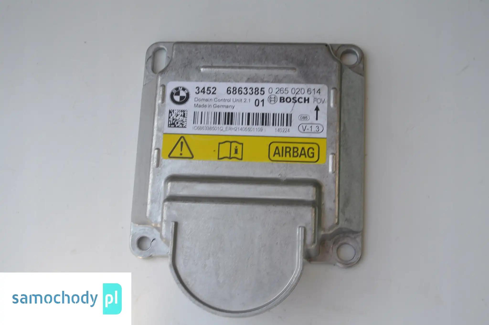 BMW F20 F30 MODUŁ SENSOR AIR BAG 6863385