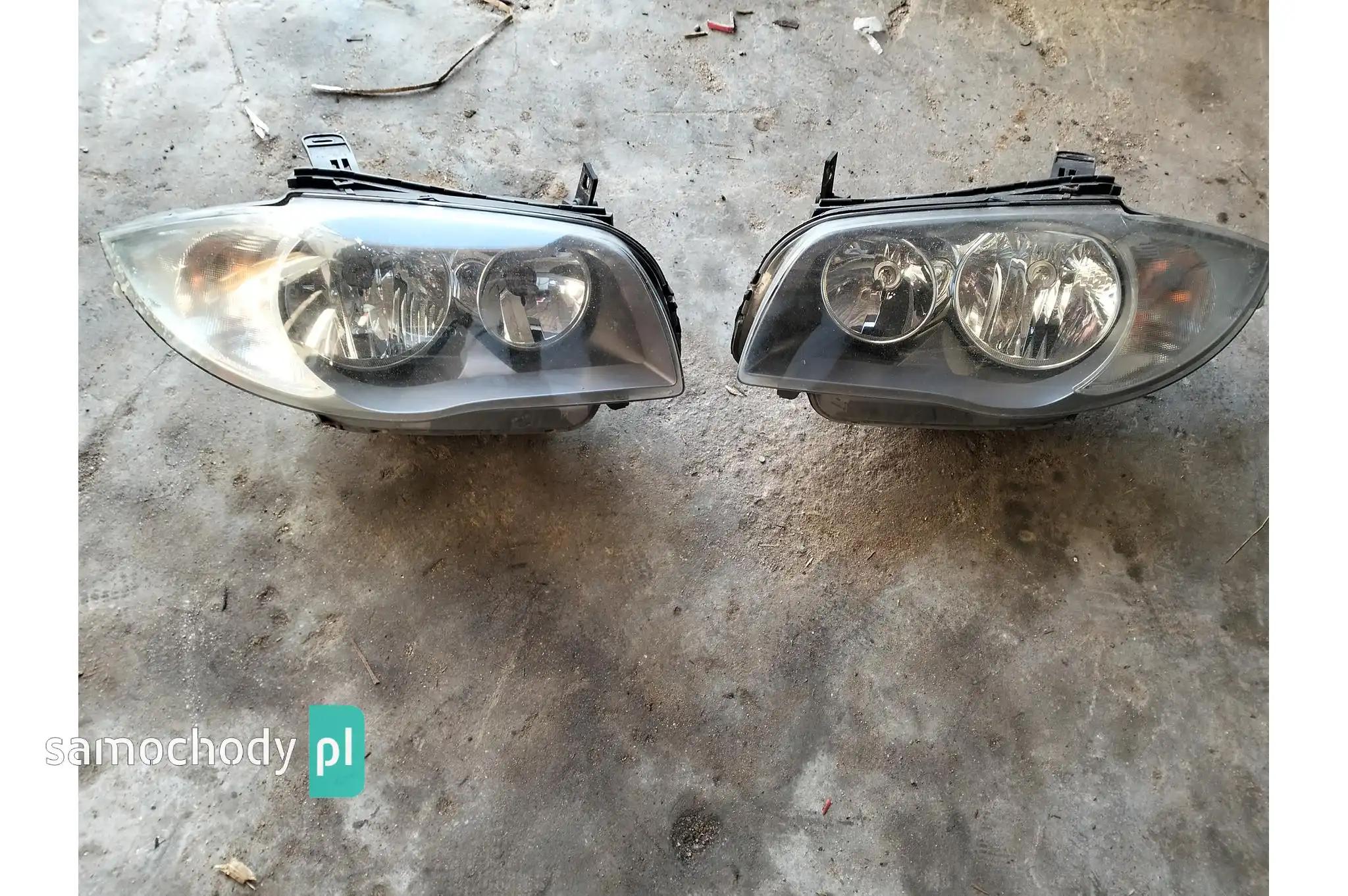 BMW E87 E81 LIFT LAMPY REFLEKTORY KOMPLET