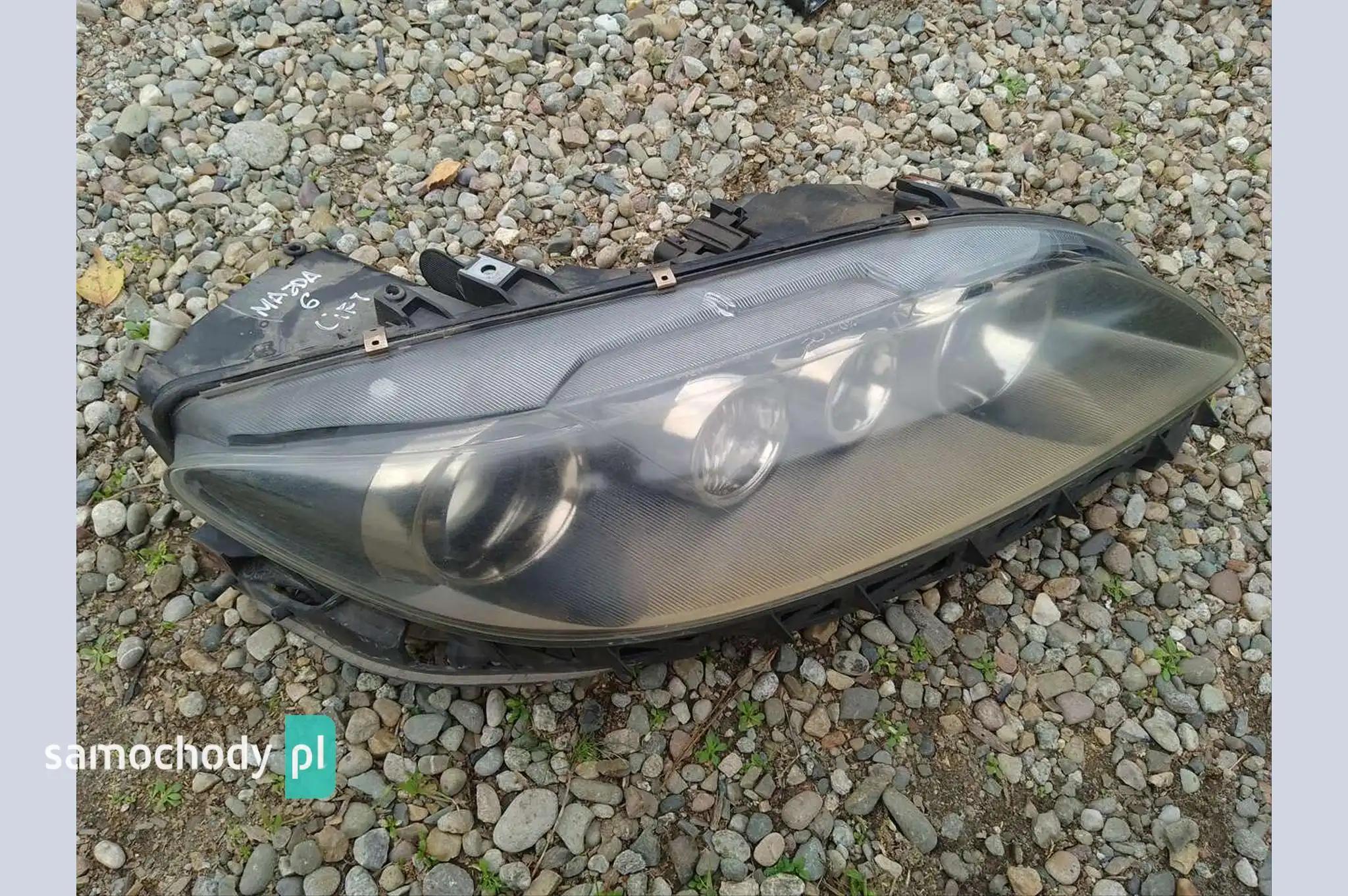 Lampa prawa przednia przód Mazda 6 I GG GY lift